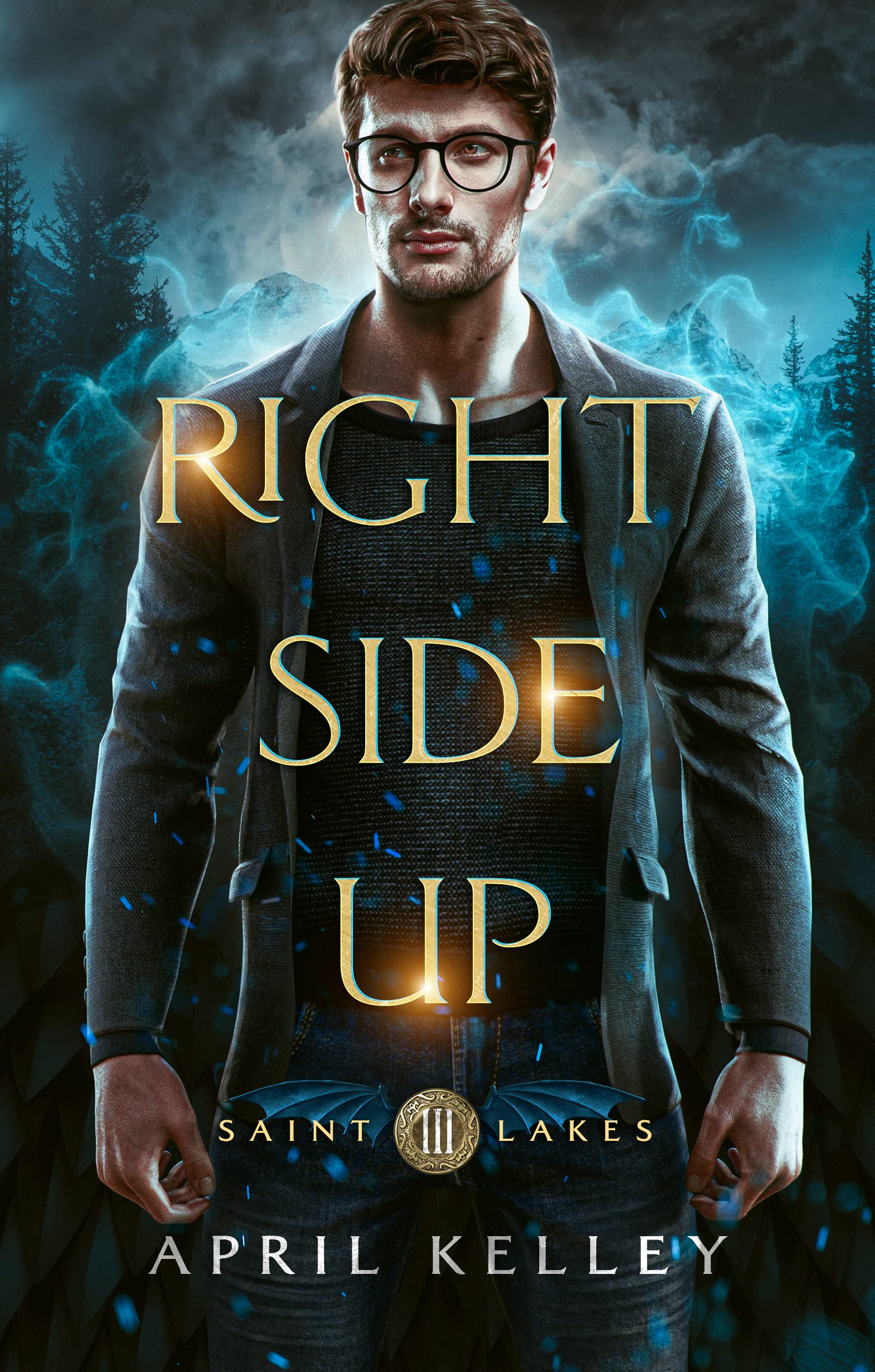 Right Side Up: An M/M Wolf Shifter Romance (Saint Lakes Book 3)