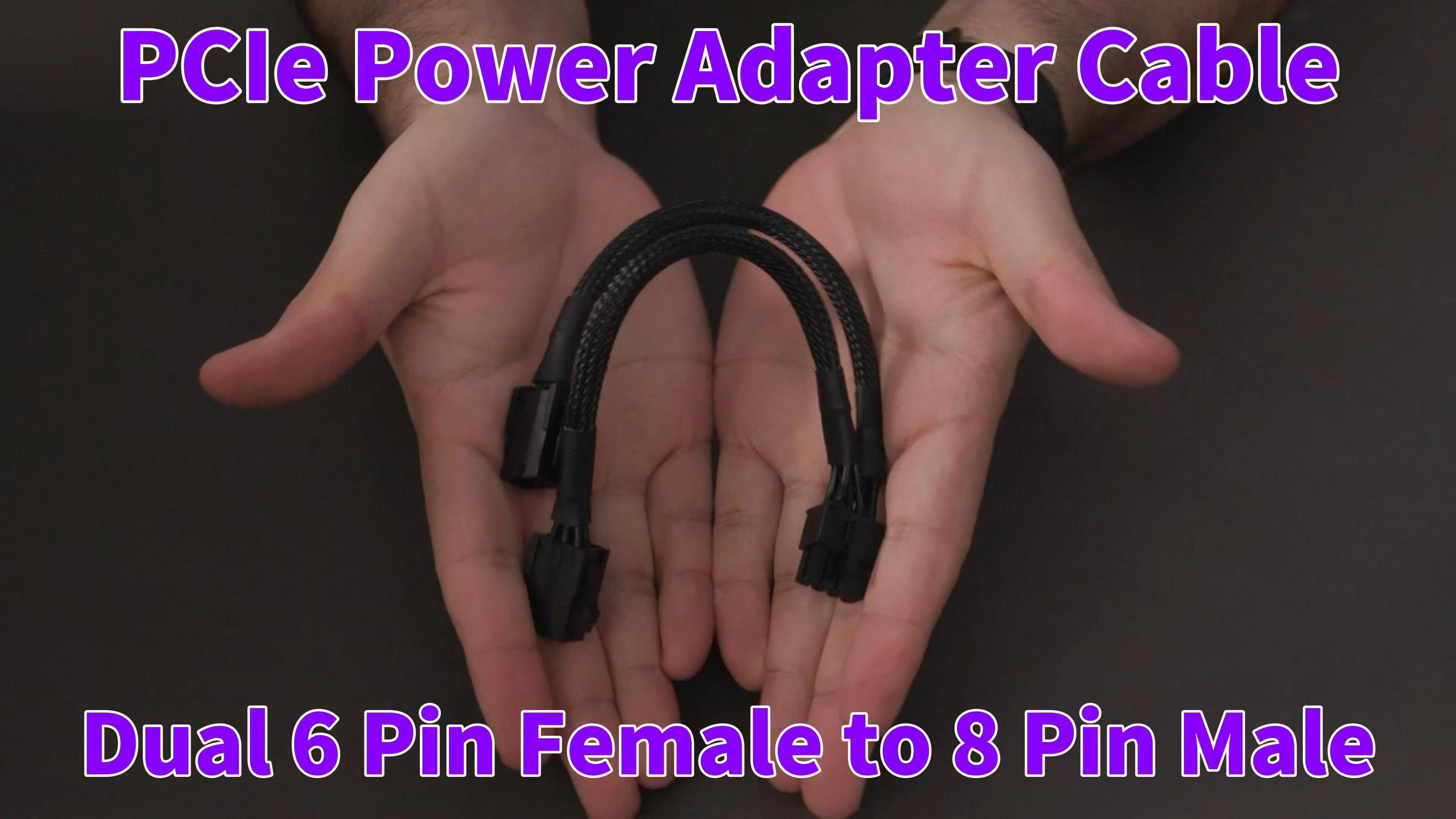 J&D 2er Pack PCIe 6 Pin to PCIe 8 Pin Power Adapter Cable, PCI Express 6 Pin to 8 Pin Adapter Power Cable – 30 cm J&D 2er Pack PCIe 6 Pin to PCIe 8 Pin Power Adapter Cable, PCI Express 6 Pin to 8 Pin Adapter Power Cable – 30 cm