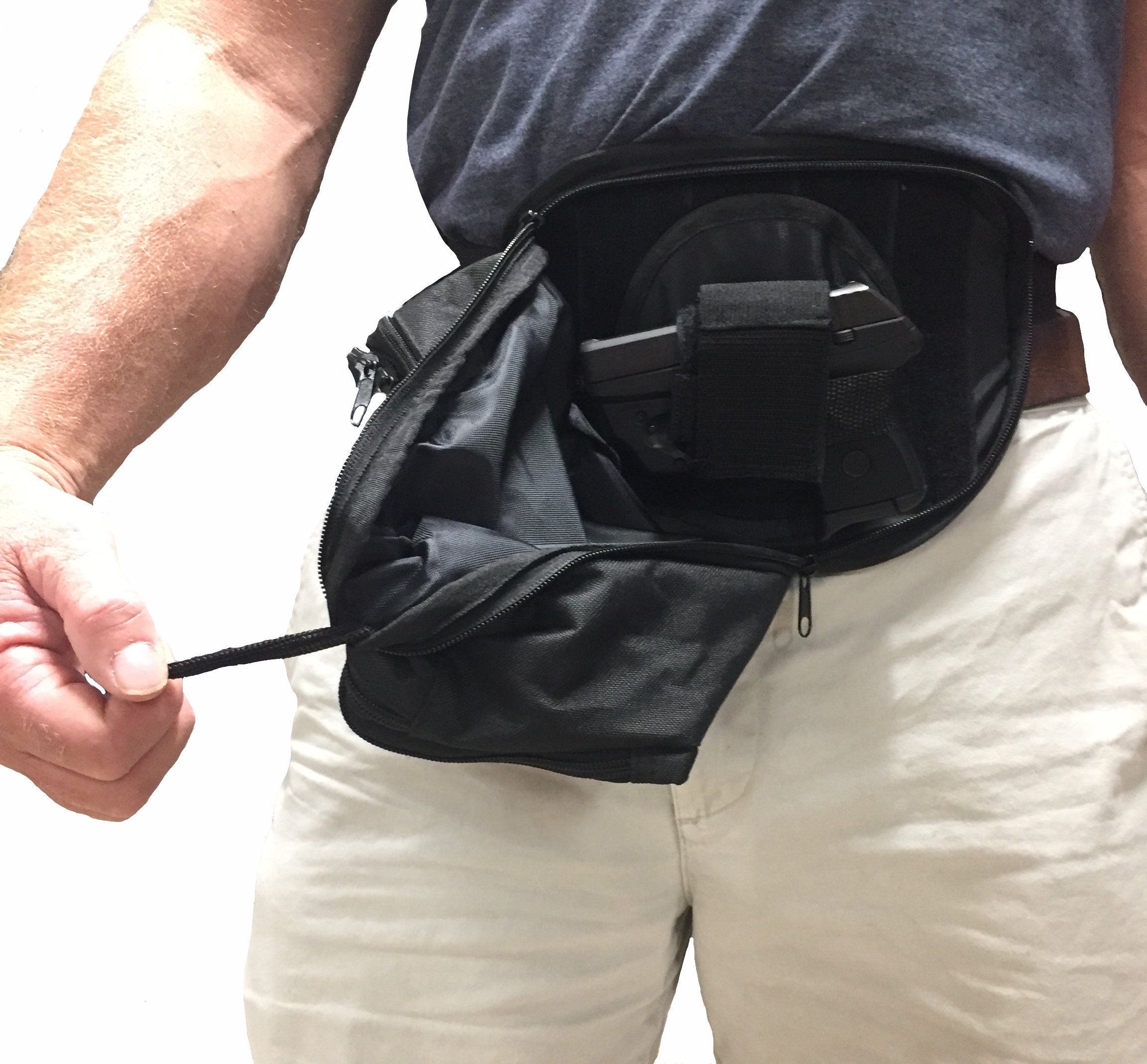 Beretta 92 Series, 96 Series, 98 Serie,. 92 Series ; 92 FS : 9mm, .40 S&W Concealed Fanny Pack Holster.