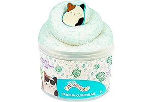 Peachybbies Slime Axolotl: Squishmallow Cam The Cat Coconut Scented Slime