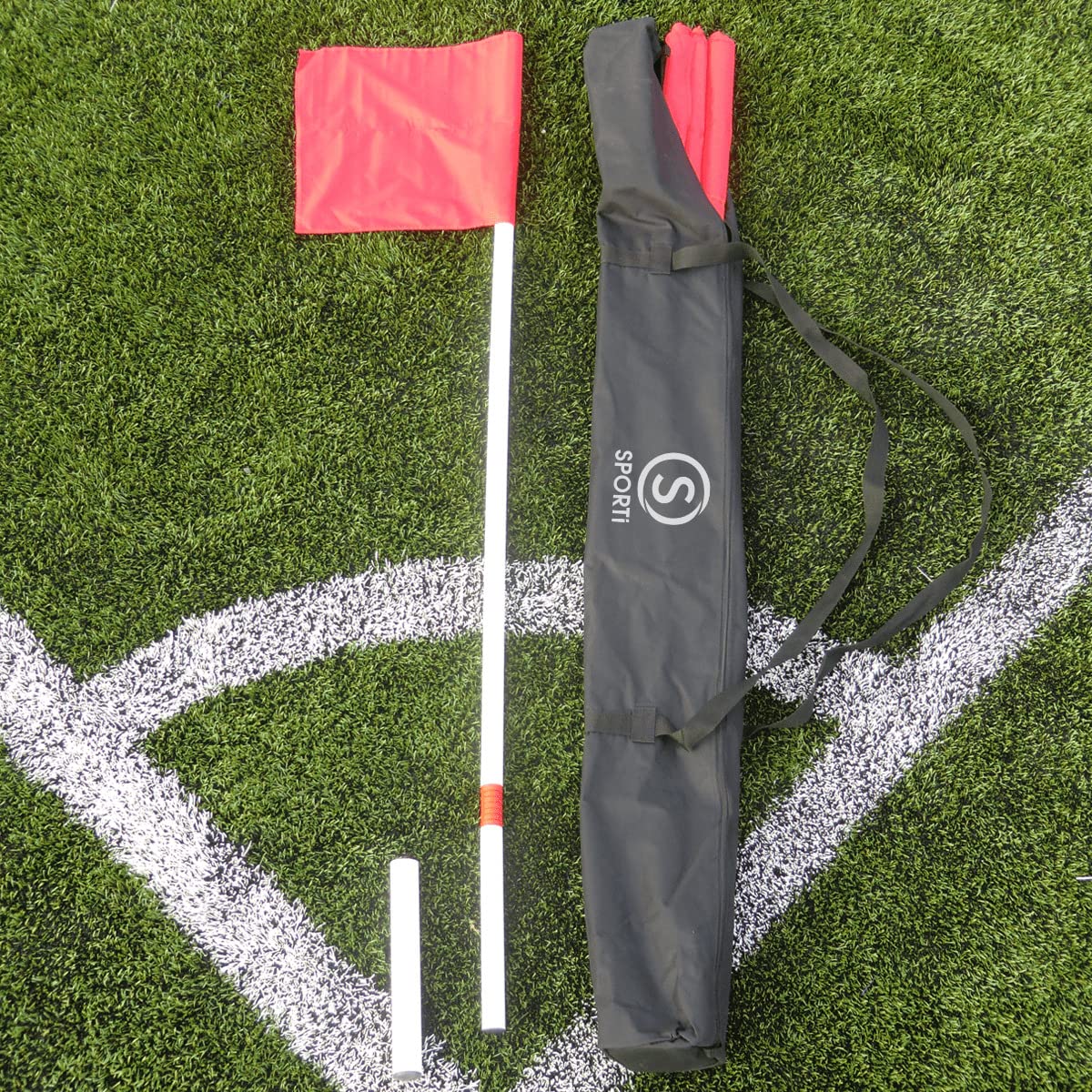 Jeu de 4 Poteaux de Corner Flexibles