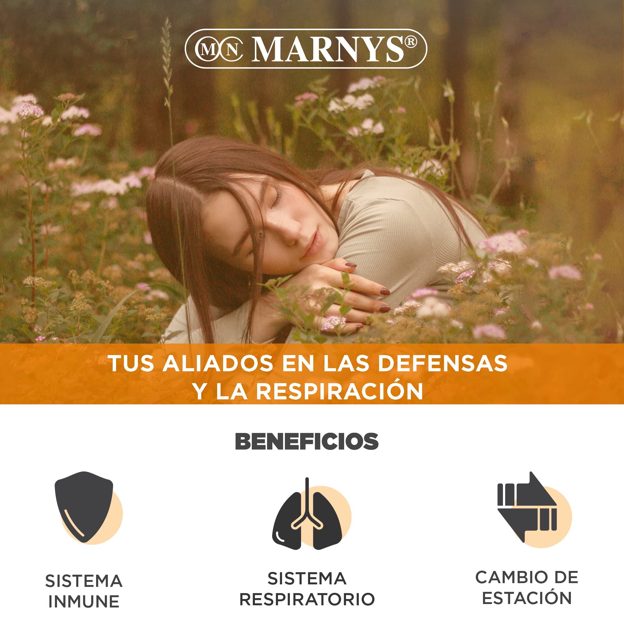 Marnys Propóleo 1000 Mg Con Equinácea Y Aceite De Germen De Trigo 90 Cápsulas, color Esencial