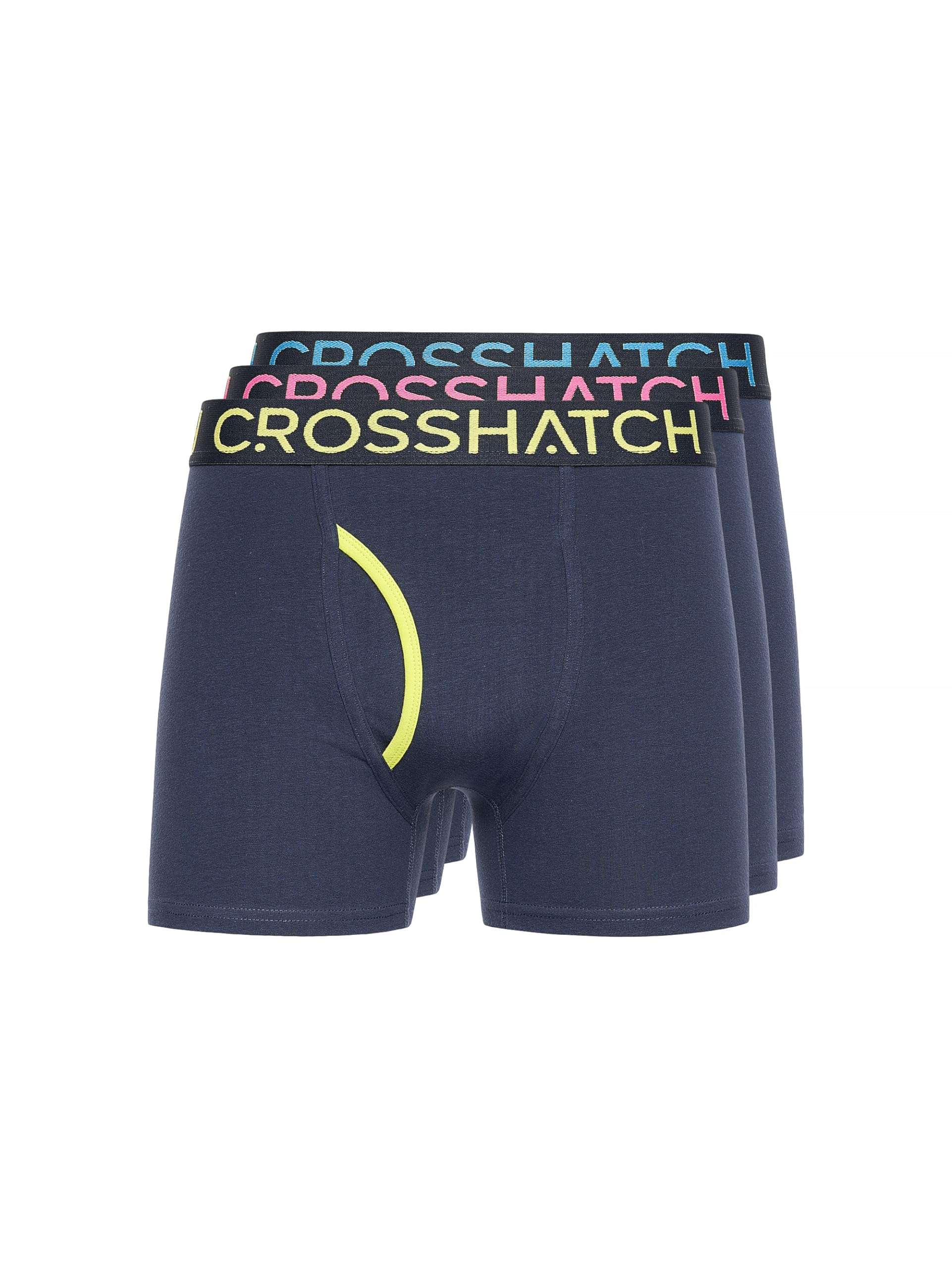 Crosshatch Men's Boxer Shorts - Medium - Navy