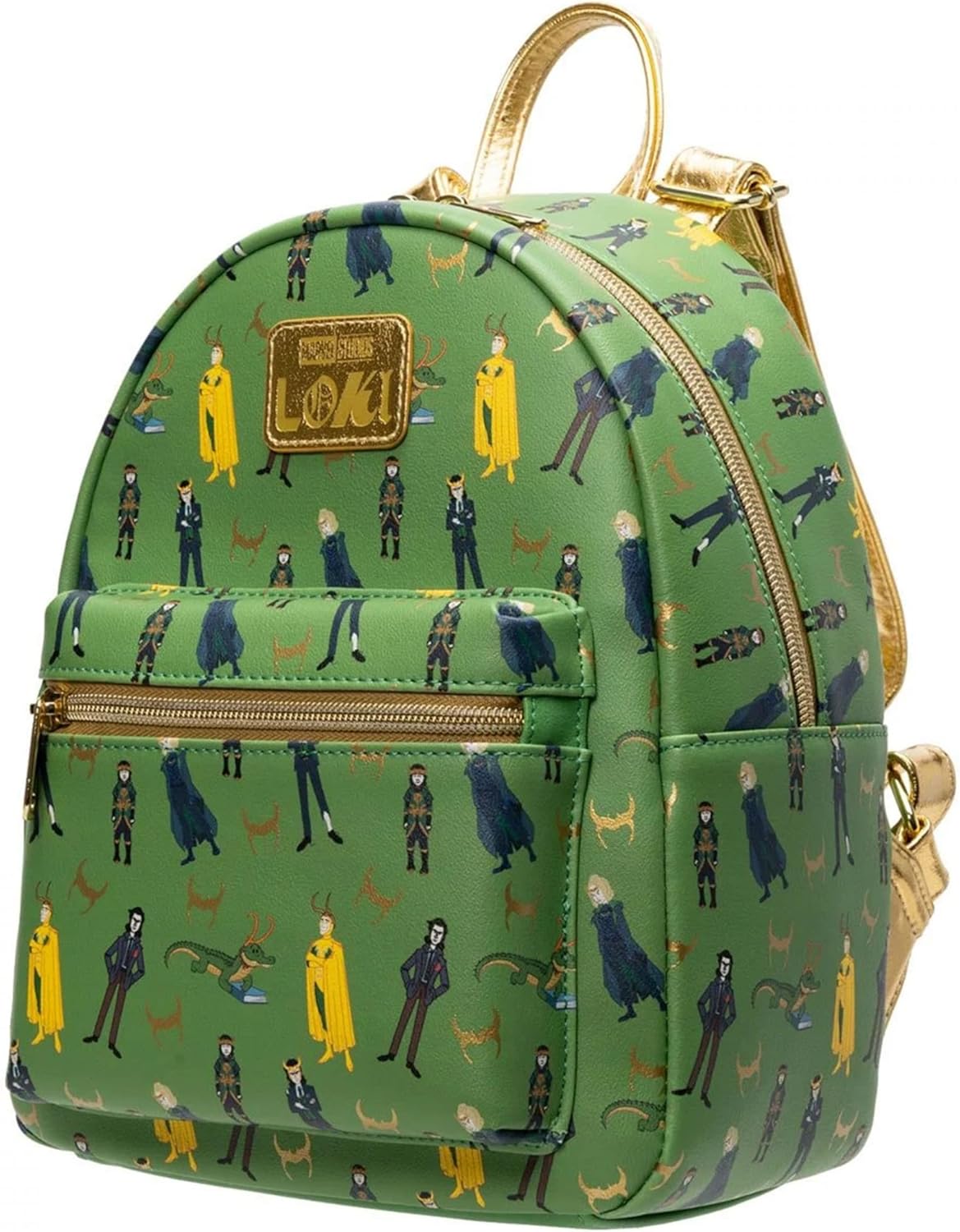Loungefly Loki Multiverse Variants Mini-Backpack
