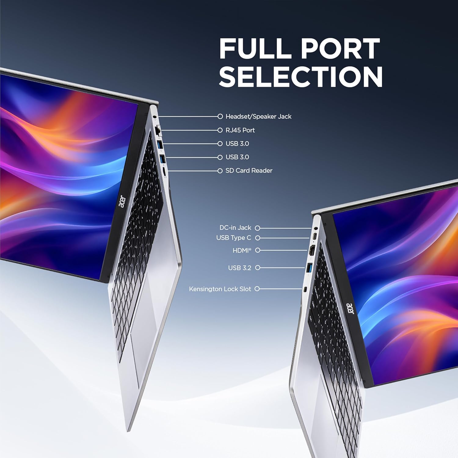 Acer Aspire 3 12th Gen Intel Core i3-1215U Premium Laptop (16GB RAM/512GB SSD/Windows 11 Home) A325-51,15.6" Full HD IPS Display, 54Whr Battery, Silver, 1.69 Kg 23 81u2m9RUO6L. SL1500