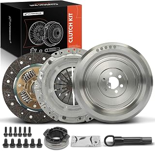 A-Premium Transmission Clutch Kit Set with Flywheel Compatible with Volkswagen Jetta 1999-2005, Golf 1999-2006, Beetle 1998-2006 & TT 2000-2006, 1.8L 1.9L