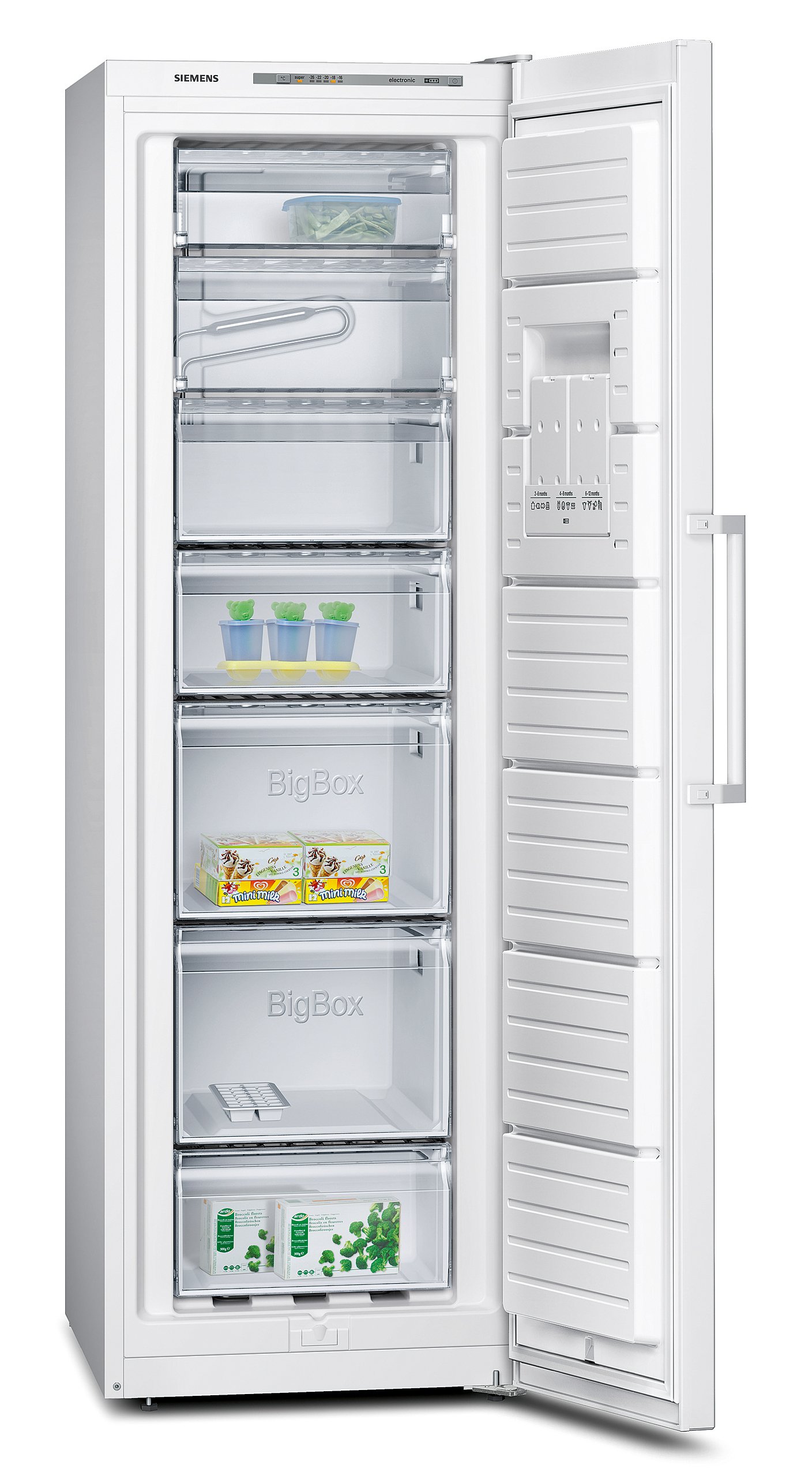 Siemens GS36VVW30 Gefrierschrank/A++ / Gefrieren: 237 L/weiß/superFreezing/bigBox/ecoPlus