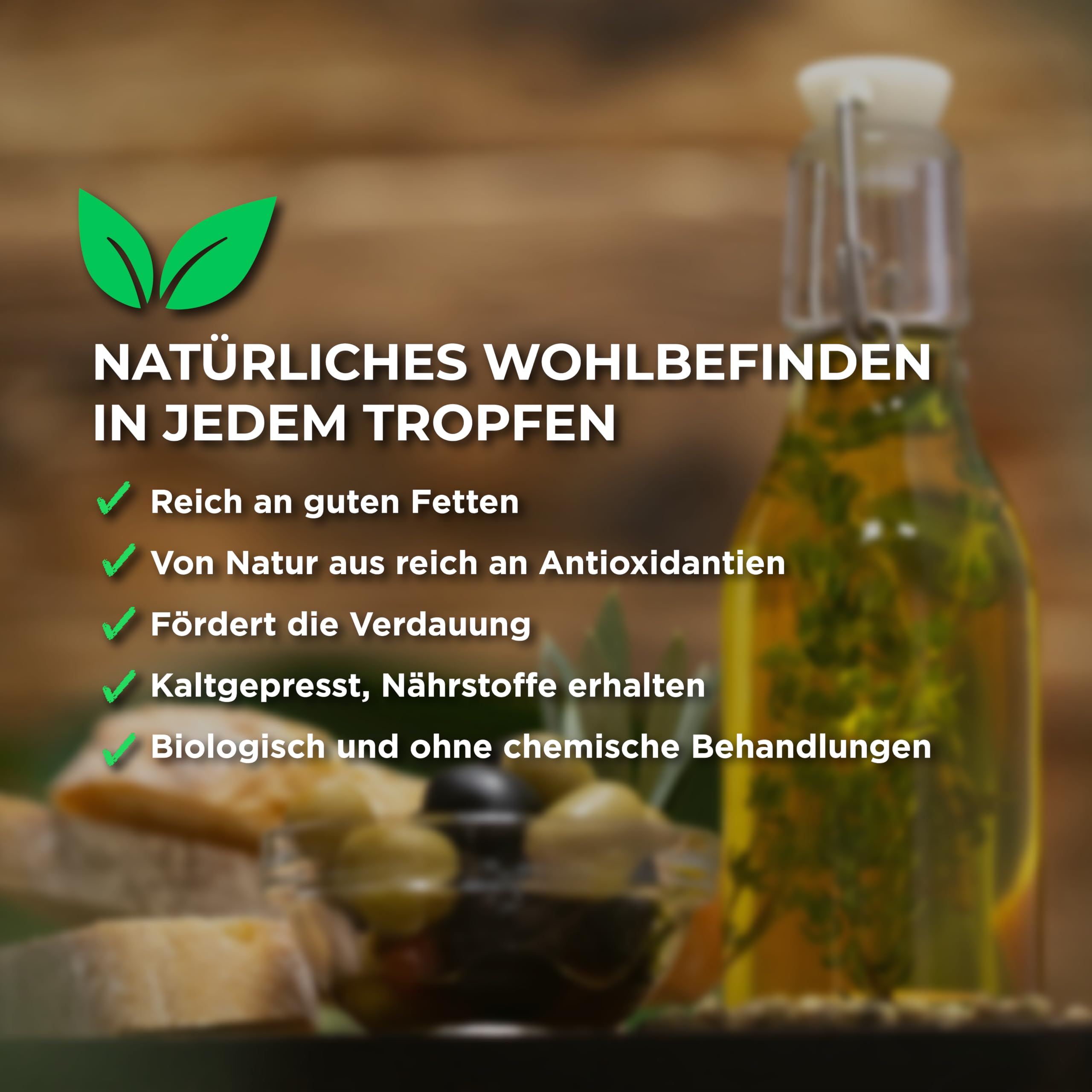 RACILIA Bio-Olivenöl extra vergine – Kaltgepresstes natives Olivenöl extra, 100% italienisch - 5 Liter