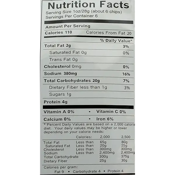 All-Natural Everything Bagel Chips, 6 oz 4