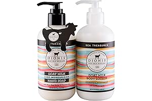 Nourishing Duo: Goat Milk Lotion & Liquid Soap for Dry and Sensitive Skin