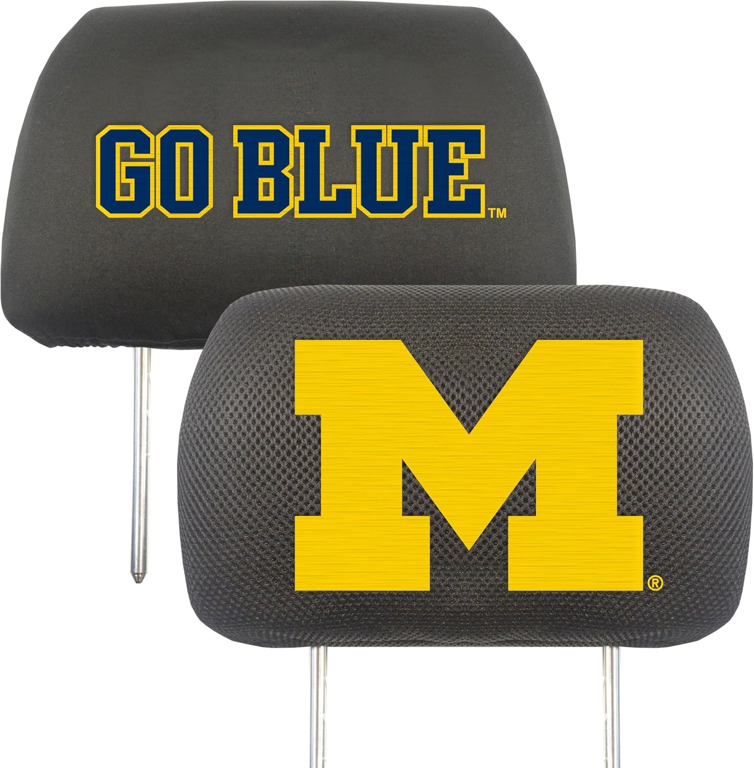 Fanmats NCAA Unisex-Adult Auto Headrest Covers