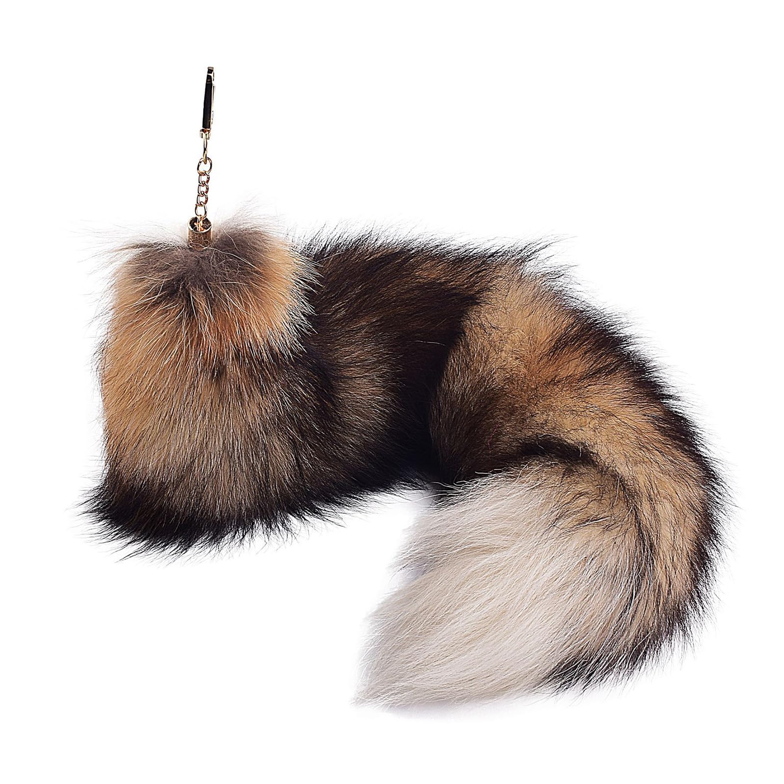Llavero de cola de animal, colgante de cola de peluche, llavero, colgante, cartera, bolso para bolso, mochilas, llavero simple