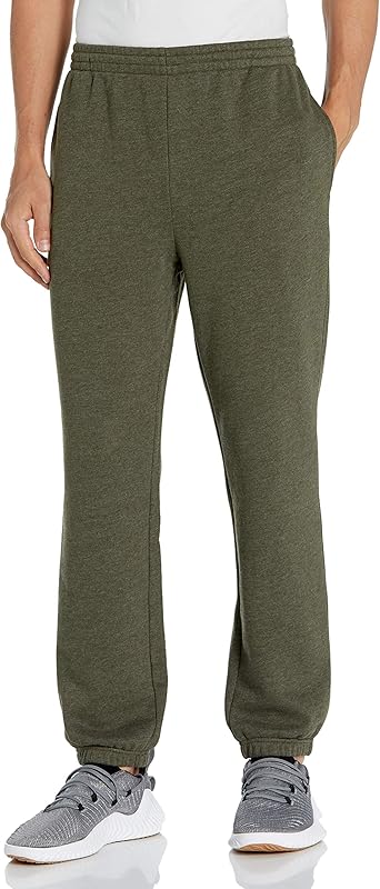 Amazon Essentials - Pantaloni in Pile con Fondo Chiuso, Pants Uomo : Amazon.it:  Abbigliamento