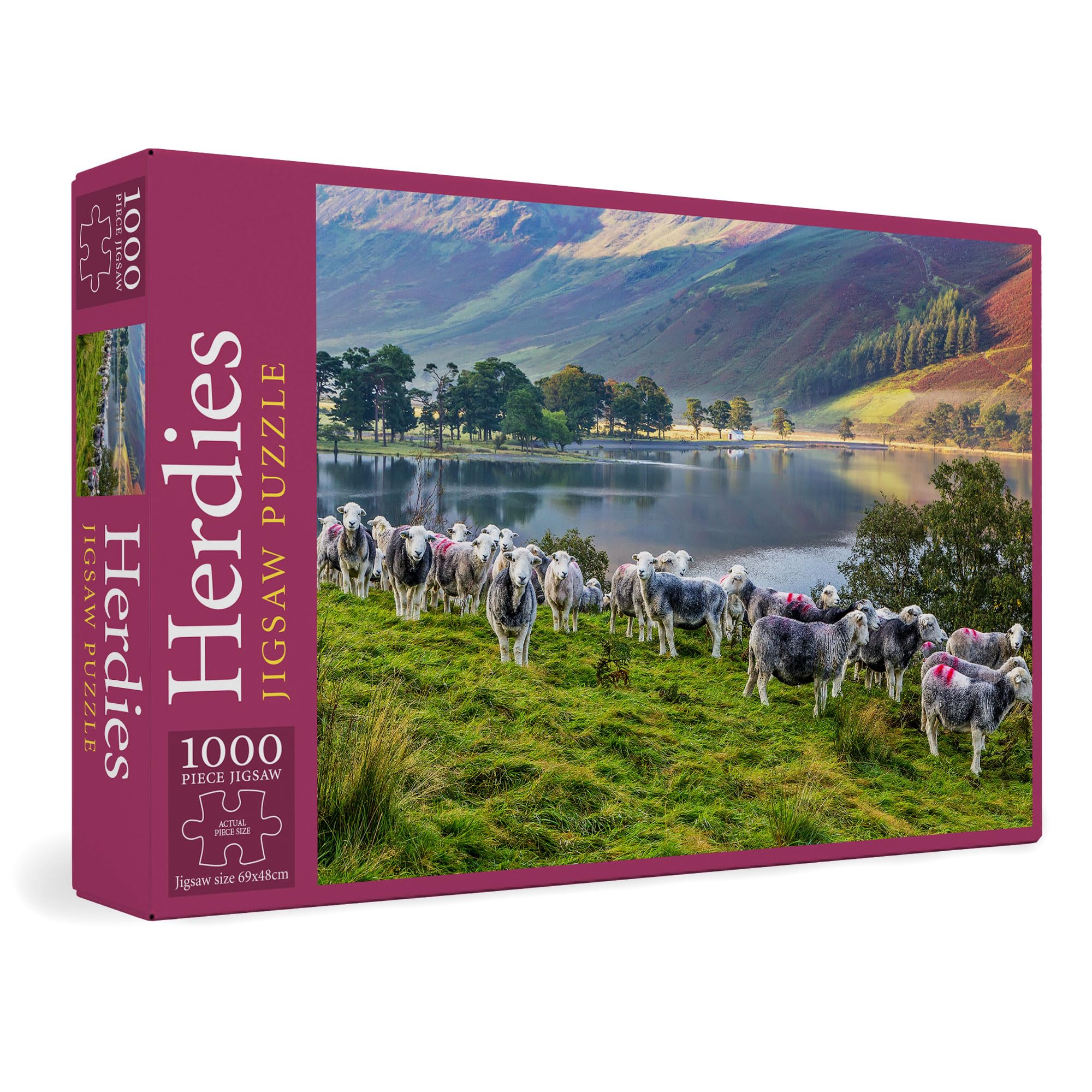 Herdies Sheep 1,000 Piece Deluxe Jigsaw Puzzle