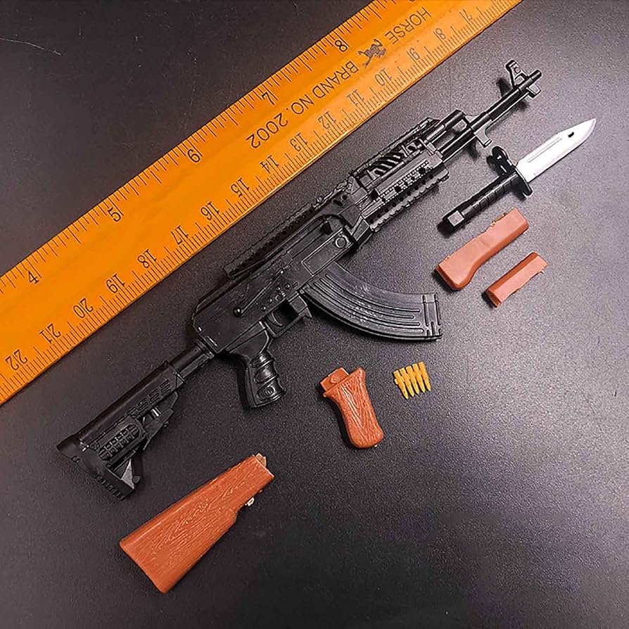 1/6 Easy&Simple PMC オペレーターAK-47近代化カスタム Amazon.co.jp: 1/6スケールアクションフィギュアアクセサリー