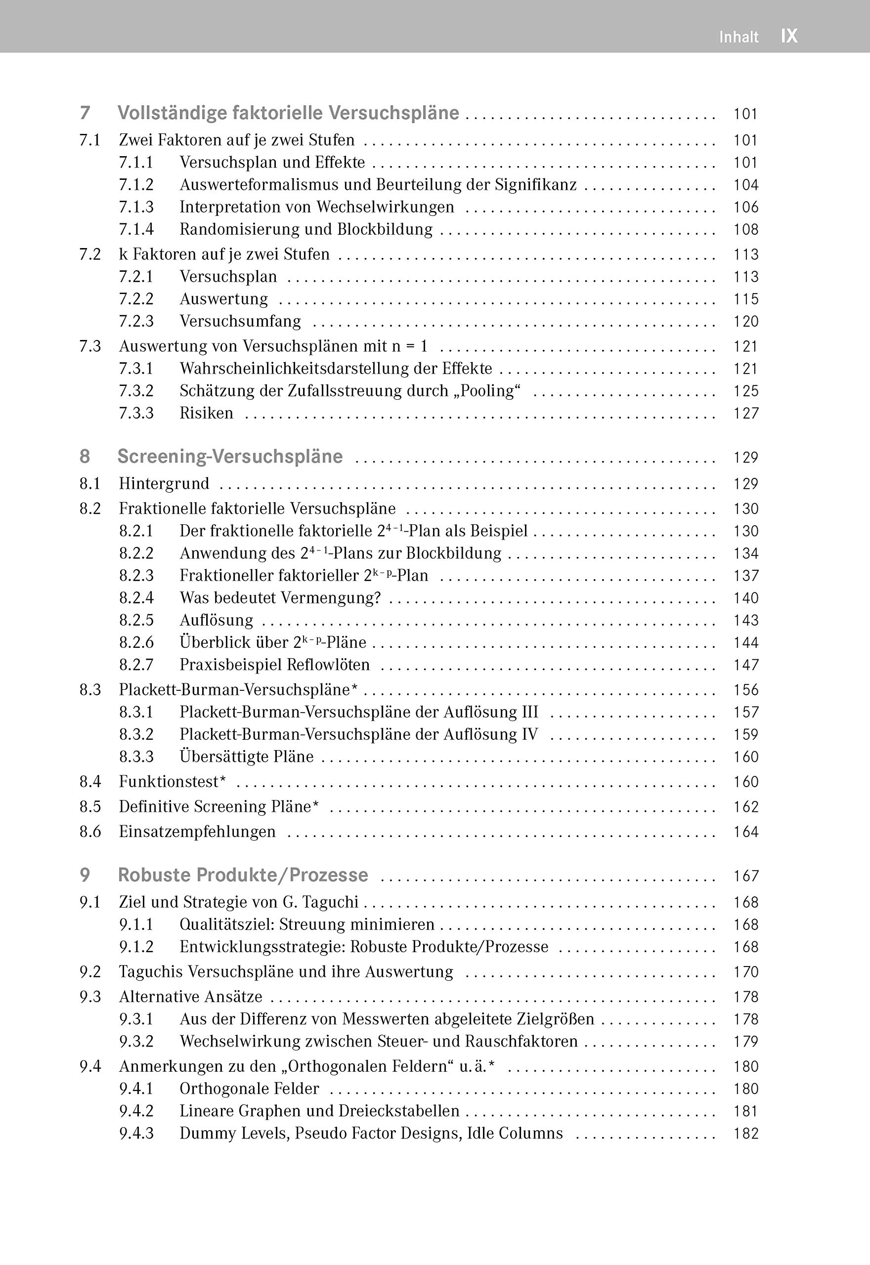 Versuchsplanung: Produkte und Prozesse optimieren (Praxisreihe Qualität)