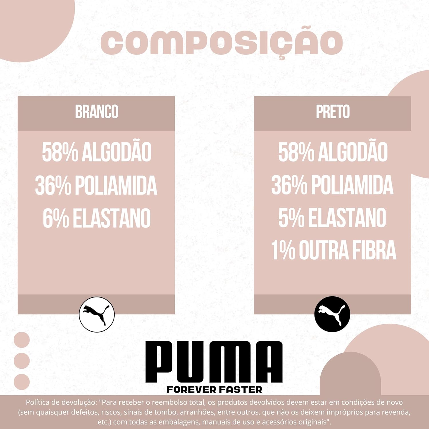 Kit 06 Pares Meias Puma Sapatilha Super Invisível Feminino Adulto em promoção! Veja a oferta e mais achadinhos de Moda íntima 6 Hoje é o melhor dia para comprar Kit 06 Pares Meias Puma Sapatilha Super Invisível Feminino Adulto com aquele preço maroto! Promoção! Aproveite a oferta! 6