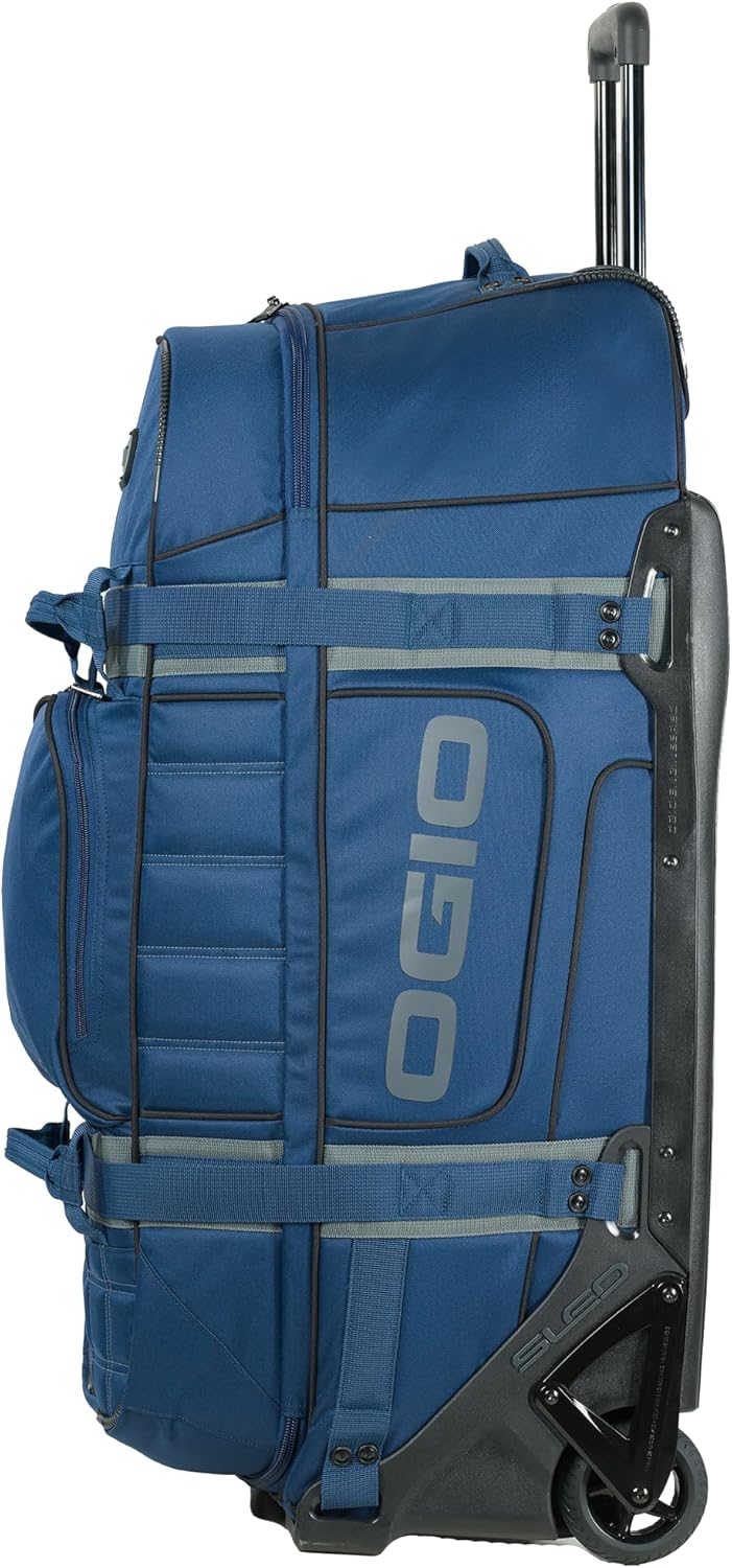 OGIO RIG 9800 Wheeled Gear Bag Blue/Gray