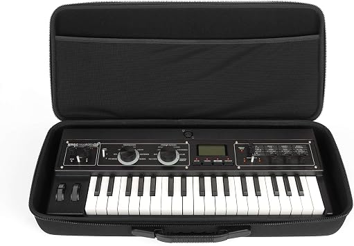 ANALOG CASES Korg MicroKorg/MicroKorg 2 / MicroKorg XL+ Case - Custom-Fitted Compact PULSE Hard Case for Travel
