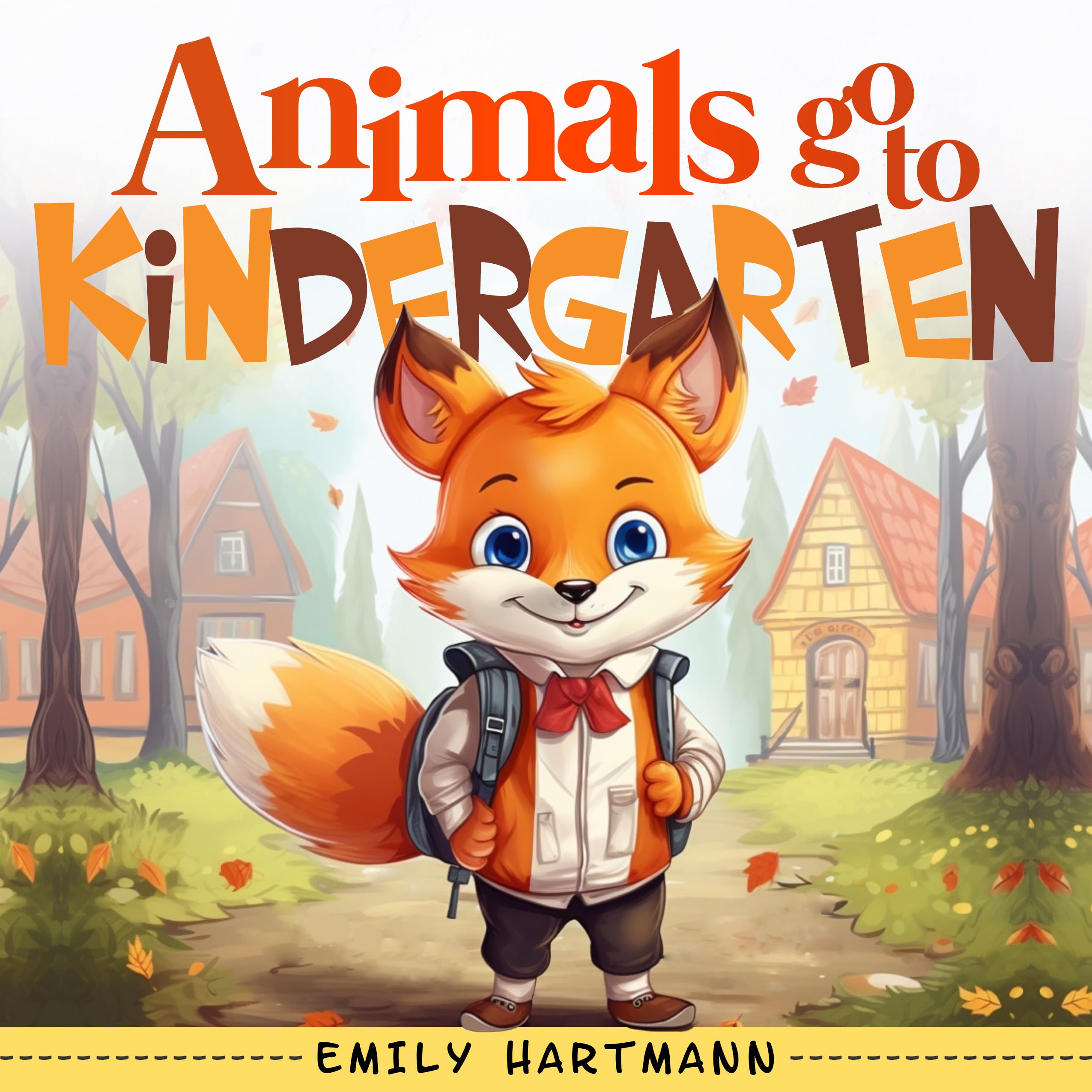 Animals Go To Kindergarten: A Children’s Book About First Day Of School, Kids Picture Book (Learning Books 2)