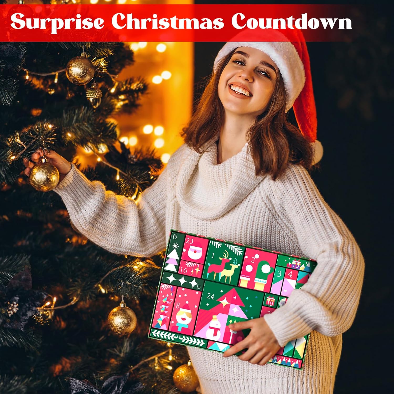 Christmas Gifts for Women Adults 2025, Christmas Gift Baskets, Beauty & Bath Spa Self Care Relaxing Gift Set, Surprise Xmas Holiday Gift Ideas for Mom Wife Teens Girlfriend Friends Sister - Image 6