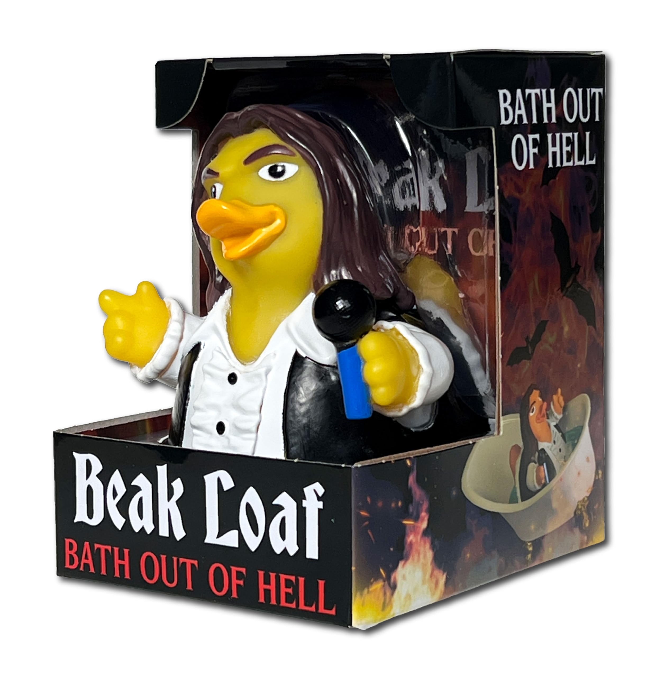 Amazon.com: CelebriDucks - Beak Loaf - Bath Out of Hell - Floating