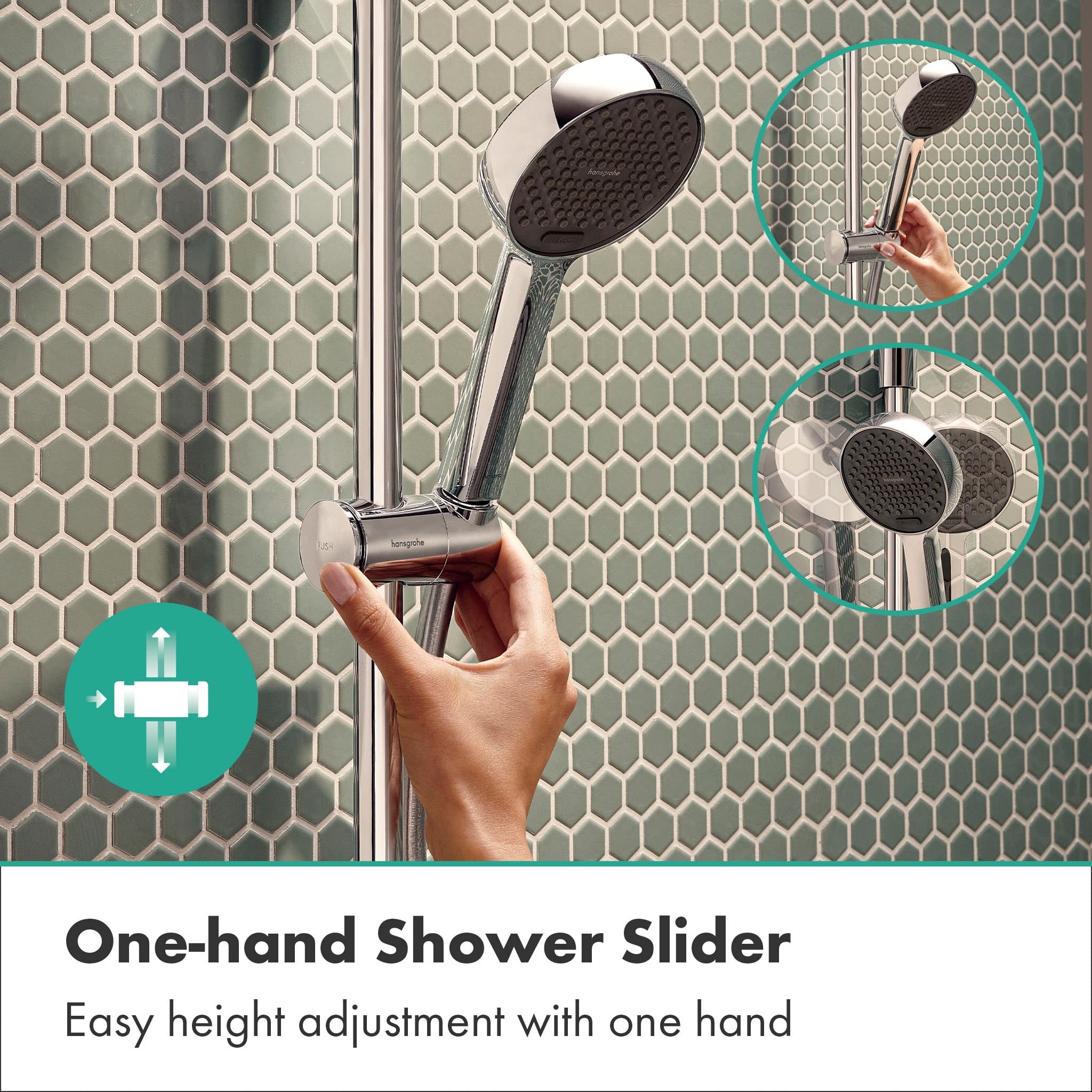hansgrohe Activera S Colonna Doccia con Miscelatore termostatico, EcoSmart+