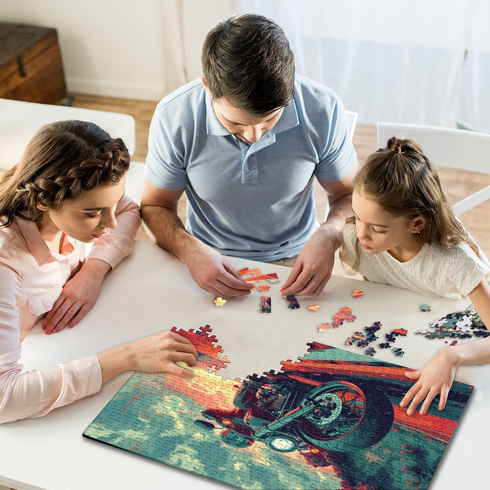Dirt Bike Puzzle Da 1000 Pezzi Per Adulti, Puzzle Da 1000 Pezzi Per Adulti, Puzzle Impegnativo, Gioco Puzzle Versatile Per Donne, Regalo Per Uomini 1000pcs (75x50cm
