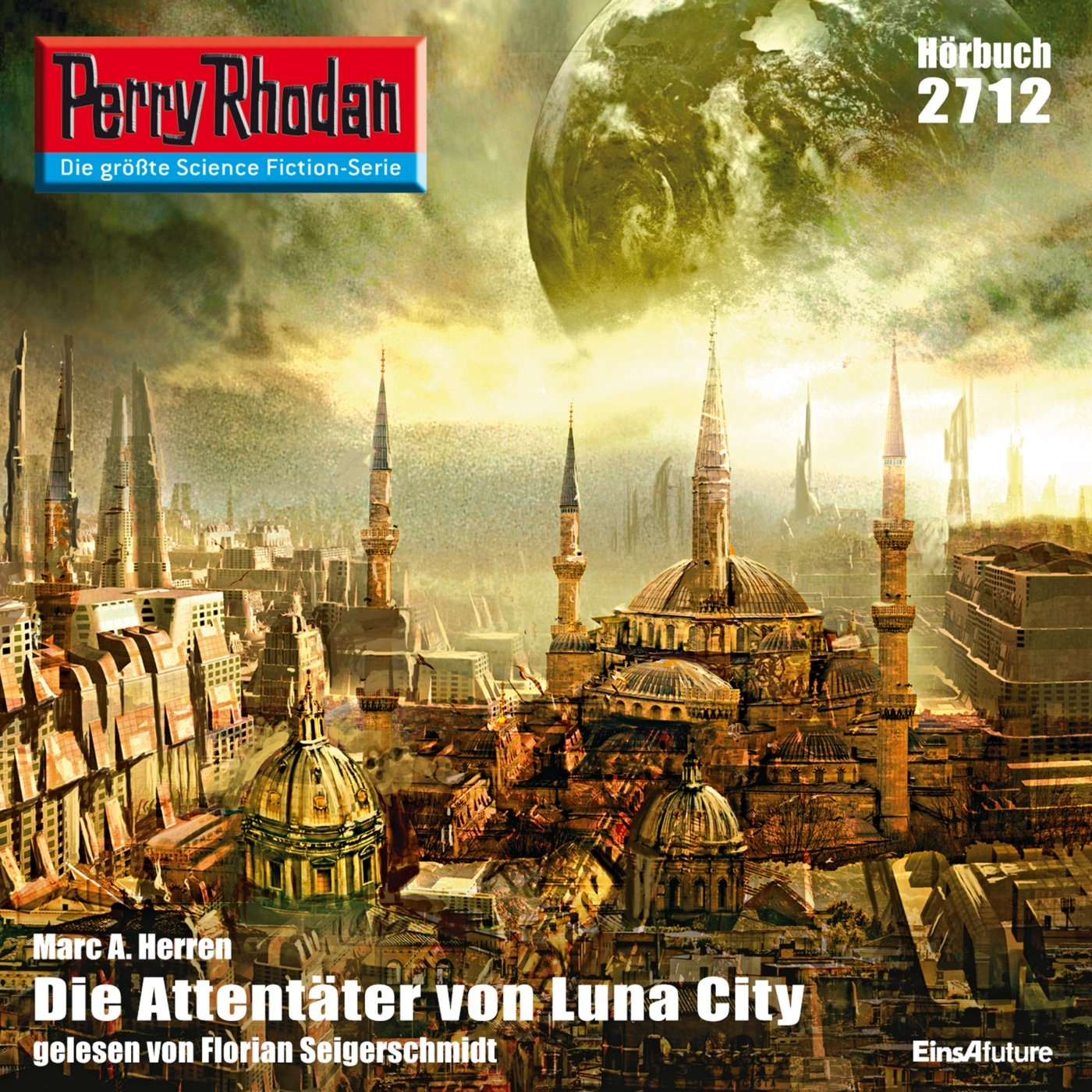 Cover art for Die Attentäter von Luna-City
