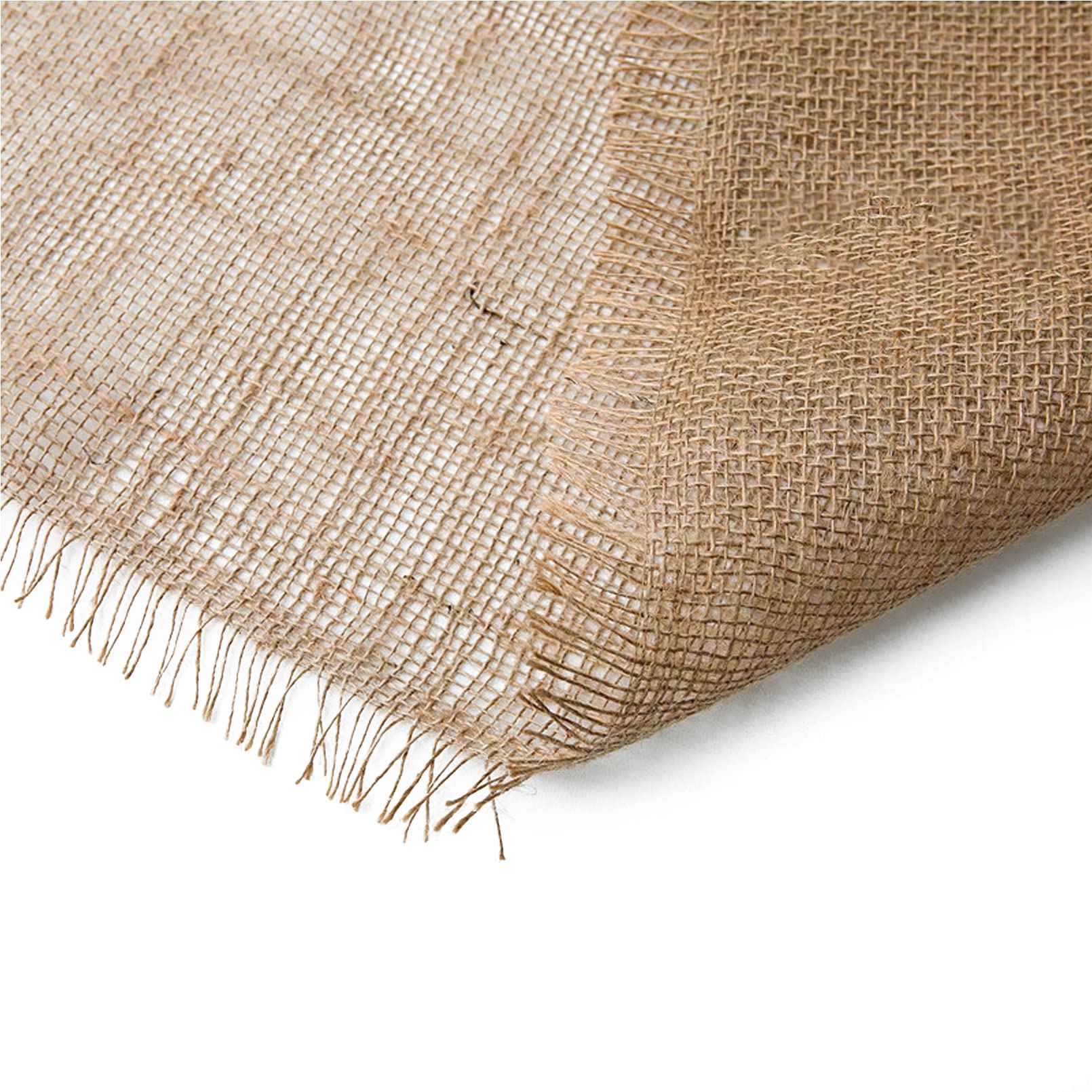 Juteband Tischläufer Natur Dekoration für Hochzeit 100/160cm breit Natürliche Sackleinenrolle zum Basteln und Dekorieren Sackleinen Sack-Leinen zum Nähen Dekorieren im Haus (L: 4m/157in,W: 160cm/63in)