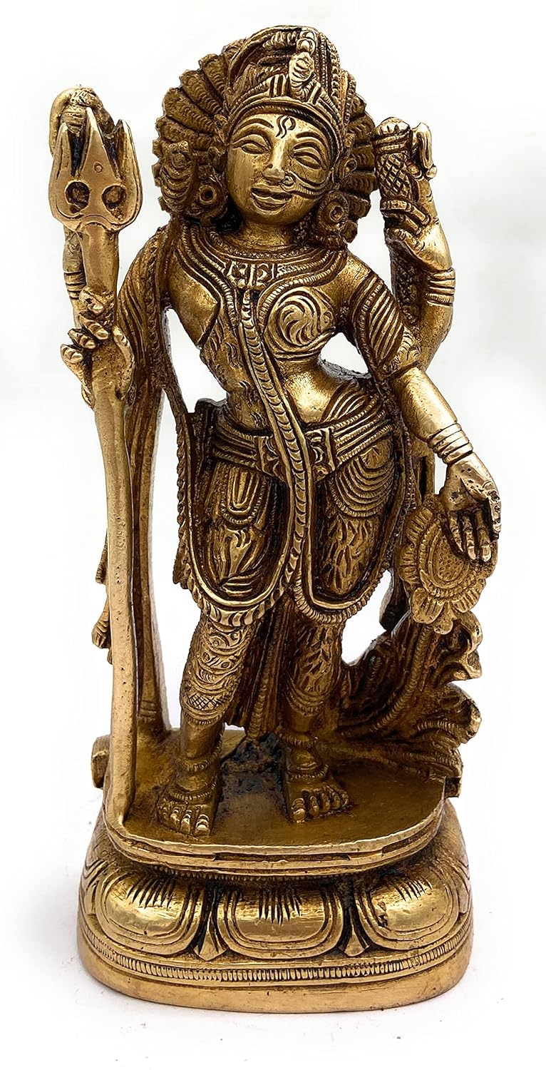 Buy South Indian Arts Brass Ardhanarishvara Idols, Ardhnarishwar Statue