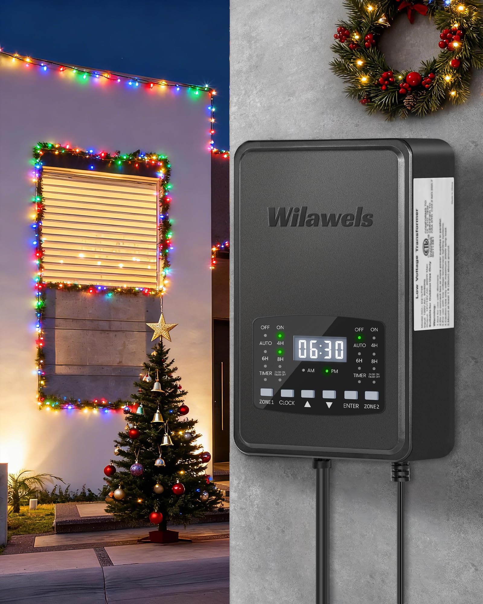 Low Voltage Landscape Transformer - 2 Zone Control -9