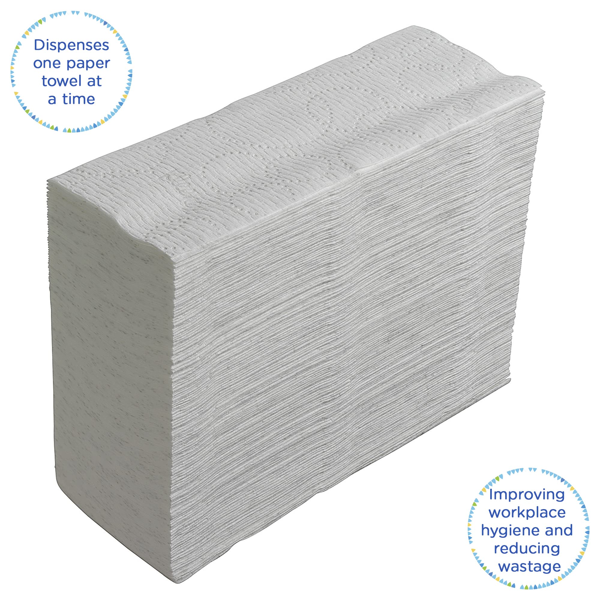 Kleenex Ultra 4633 Toallas Secamanos plegados blancos, Toallas secamanos de Papel FSC desechable, 2 capas, 18 paquetes x 150 papeles pequeños (2700 en total)