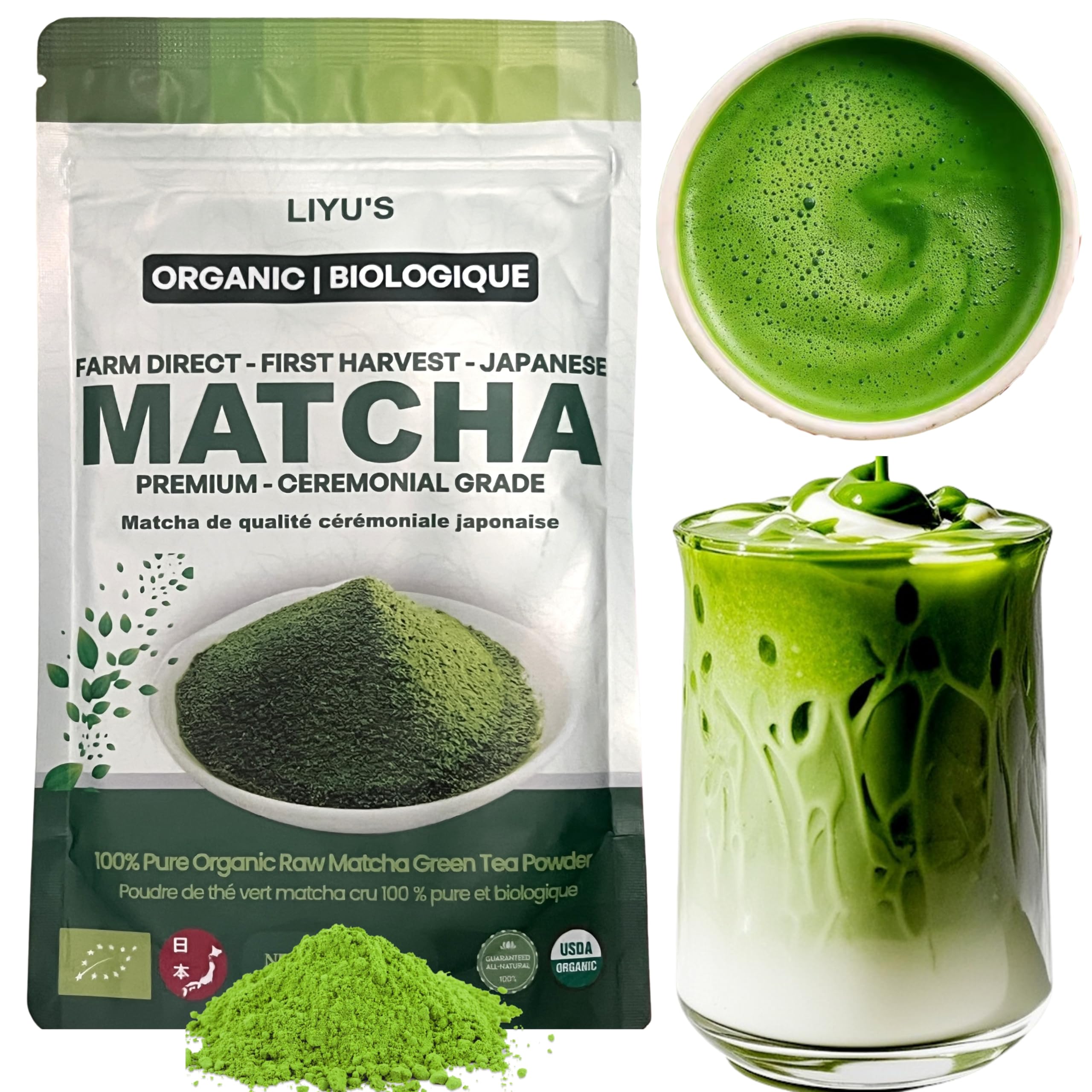 Organic Japanese Premium Ceremonial Grade -6A Matcha Green Tea