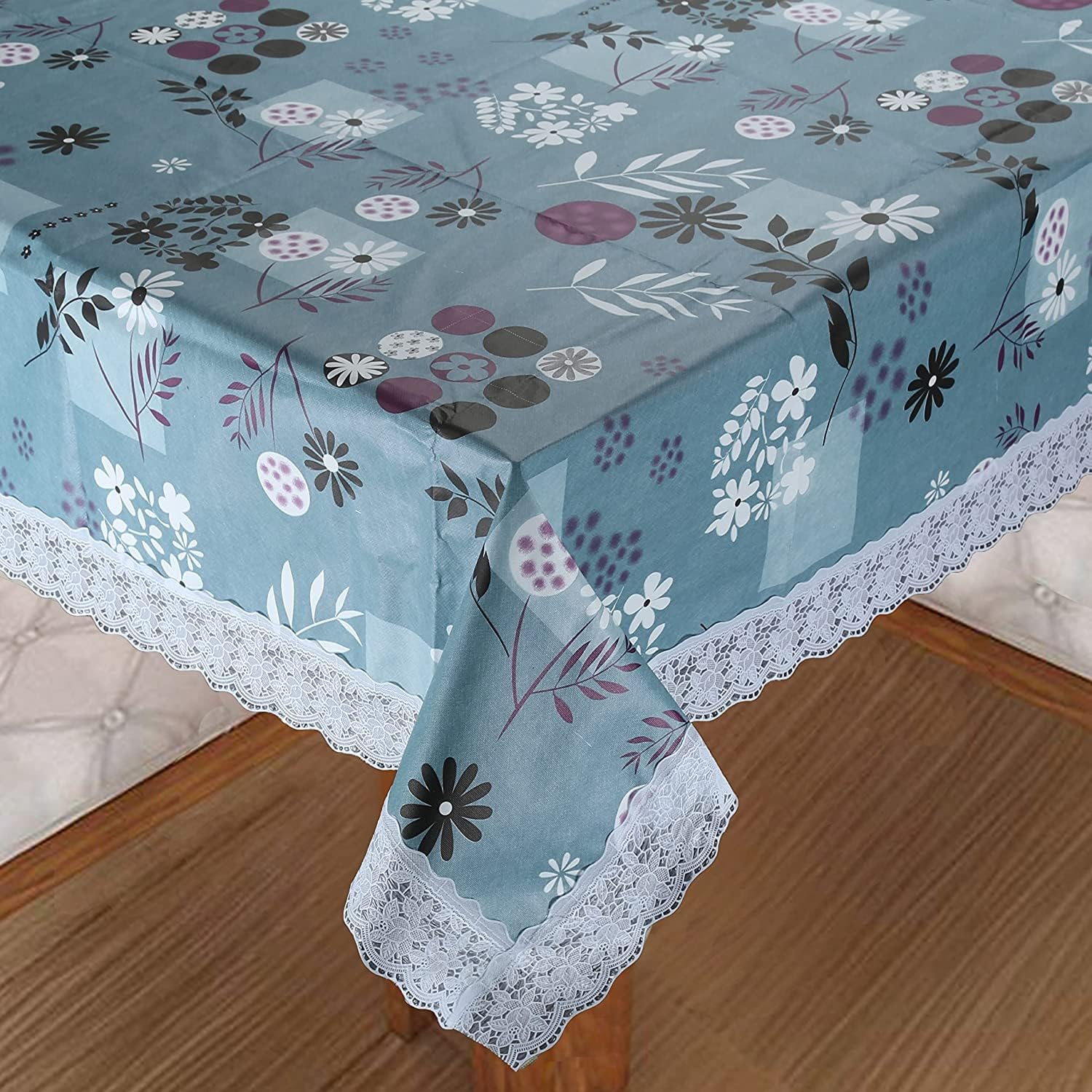 4 Seater Dining Table Cover Cloth 40X60 Inches |(Multicolour)-CC01-picture-21