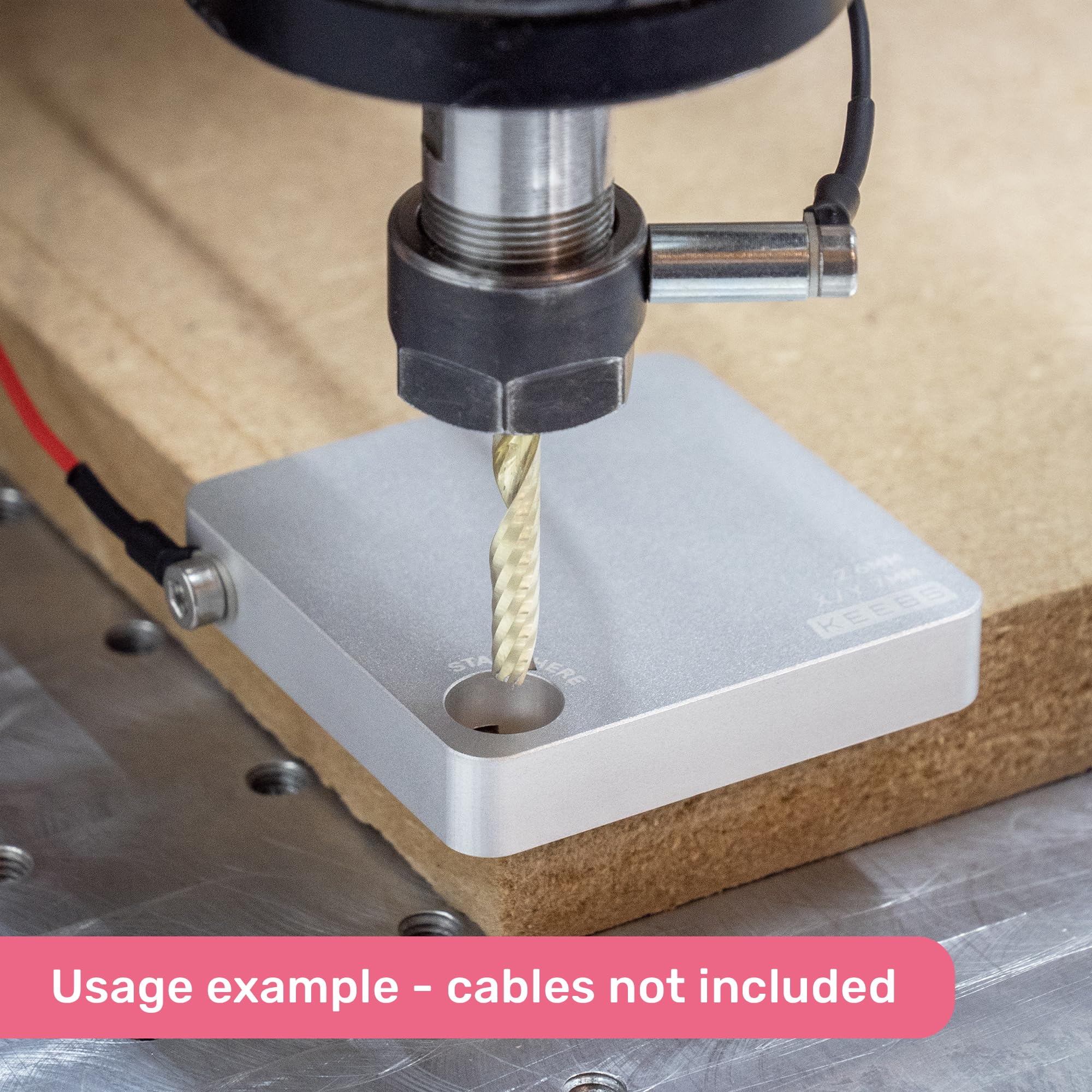 Plaque de sonde tactile pour fraiseuse CNC Precision Edge/Corner Finder X Y Z Tool Offset Setter Compatible GRBL/MACH 3