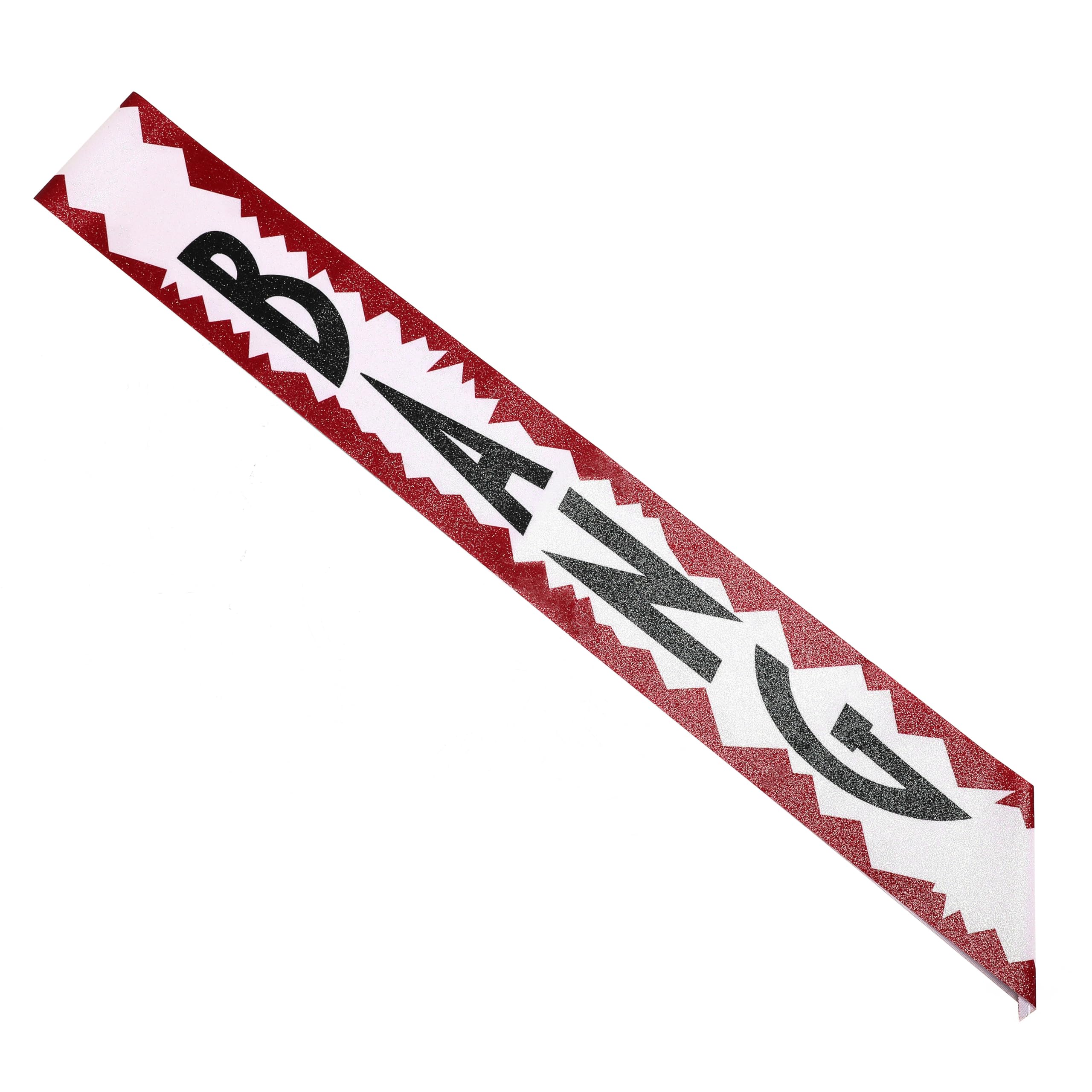 ASVP Shop BANG Cowboy Sash with Glitter Effect Perfect for Concert Party Outfit