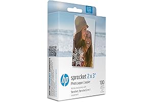 HP Sprocket 2x3" Premium Photo Paper for Your Precious Memories