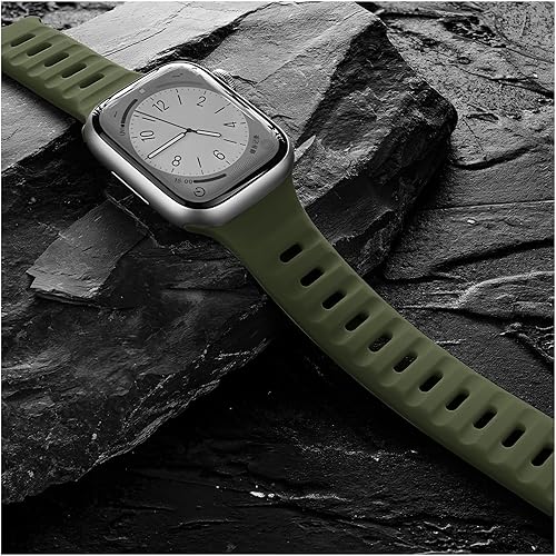 Miniatura 2 de ZOY&TORA Correas para iWatch de 1.732 pulgadas para hombre compatibles con Apple Watch Series 9 de 1.772 pulgadas, 1.654 pulgadas, 1.614 pulgadas,