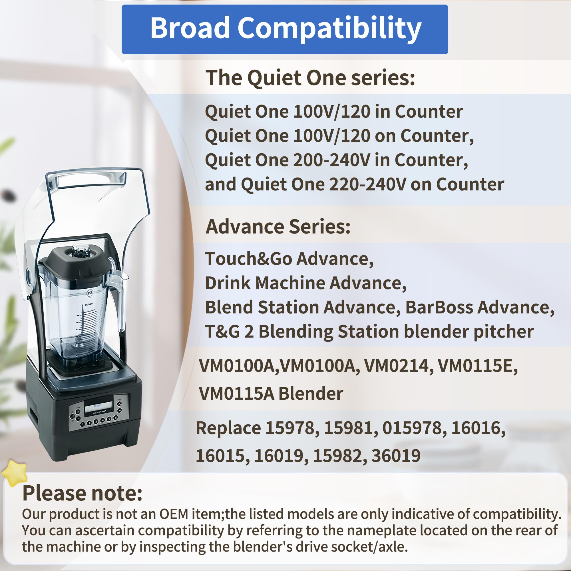 Amazon | ブレンダーピッチャー 40オンス Advance Quiet One VM0145