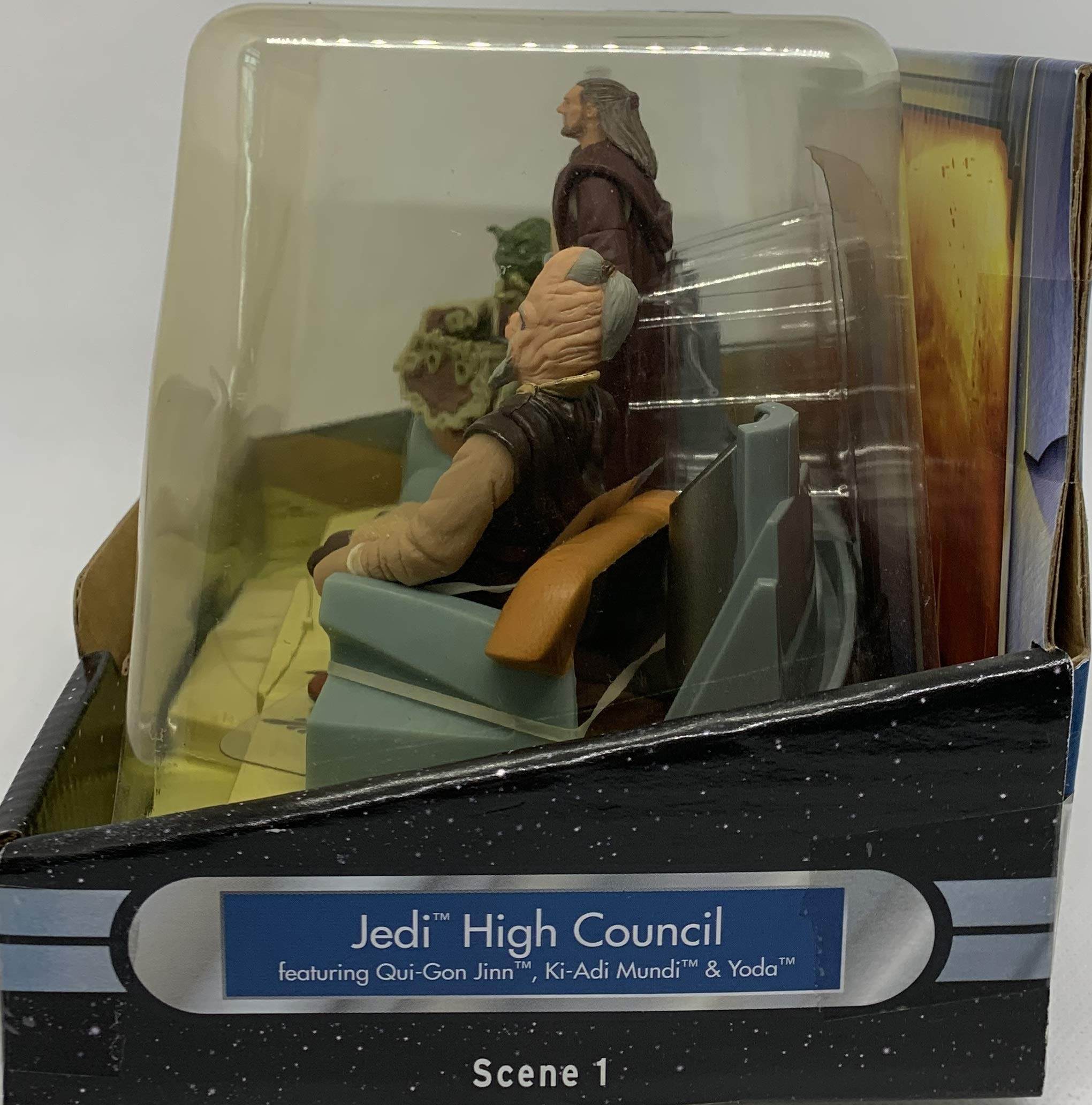 Star Wars Jedi High Council Cofanetto 3 Figurine – Yoda, Qui-Gon