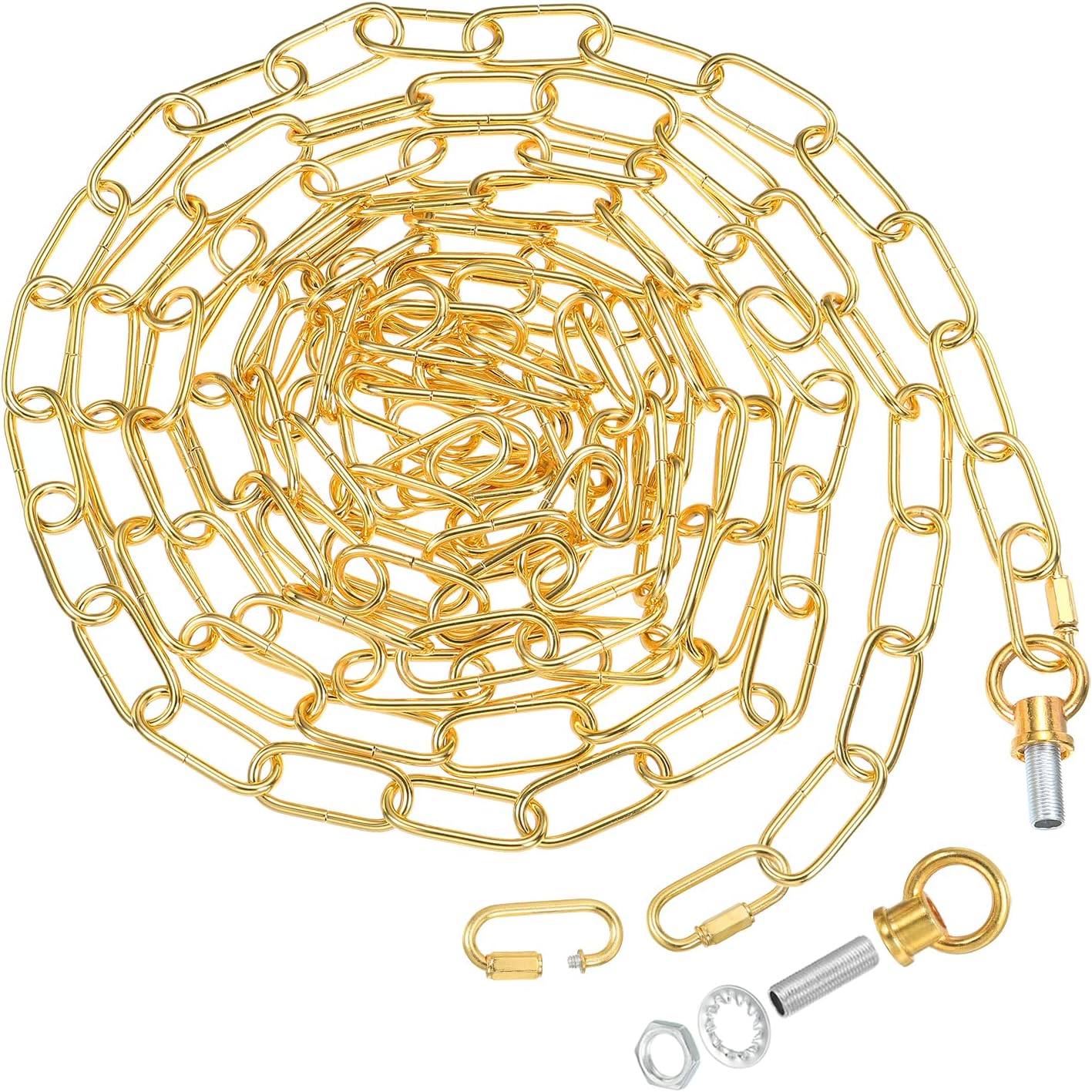 PATIKIL 15 Feet Lighting Chain for Hanging Lamp, Chandelier