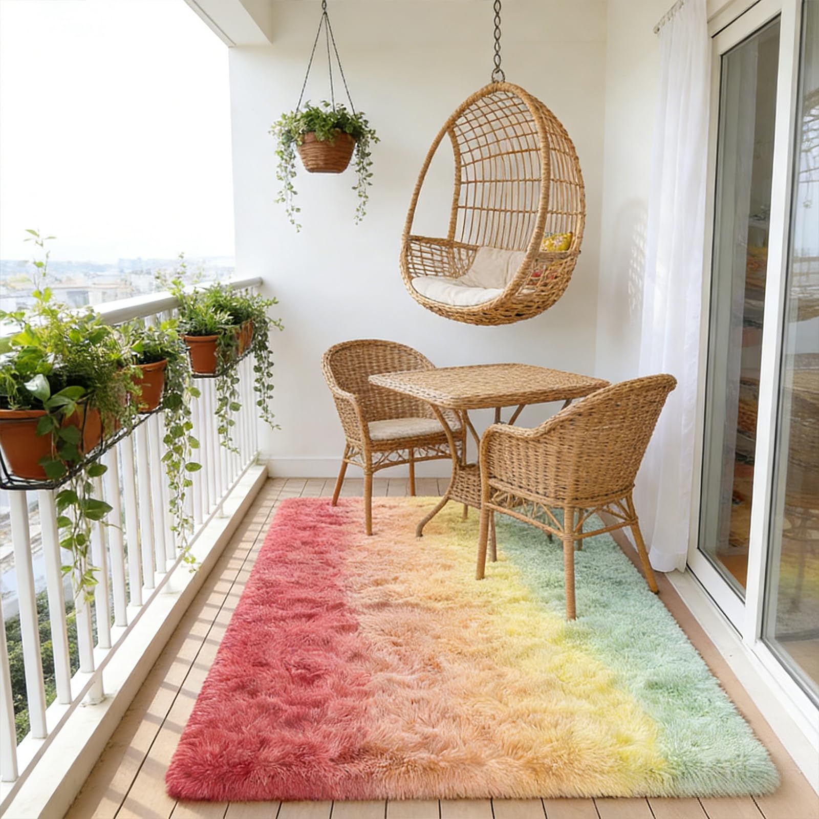 Tapis de salon lavable et confortable pour sublimer l'espace canapé de la maison