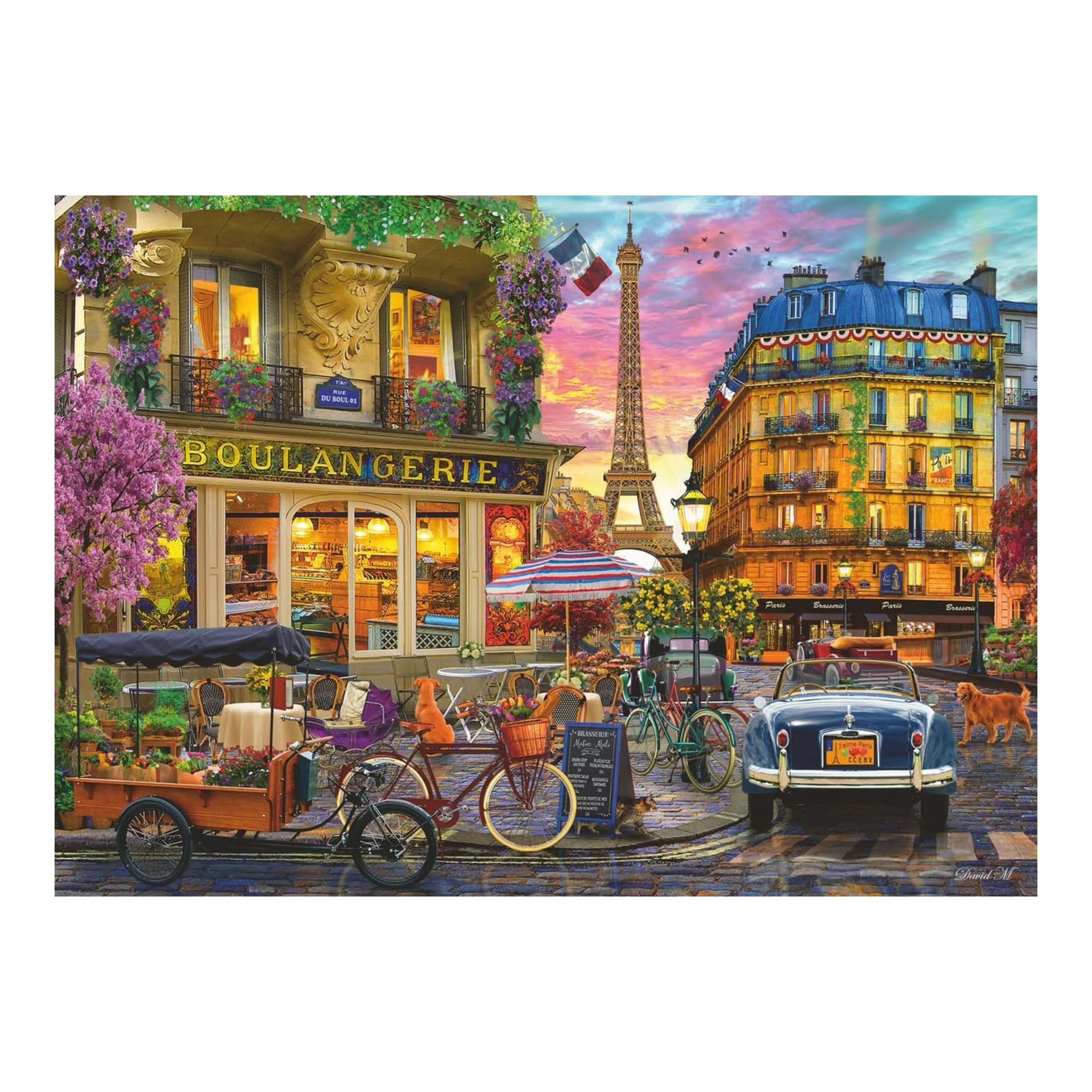 Ravensburger - Puzzle 1000 Piezas París| Puzzle Adultos | para Toda La Familia | 70x50 Cm | Rompecabezas Adultos | Regalo Dia del Padre
