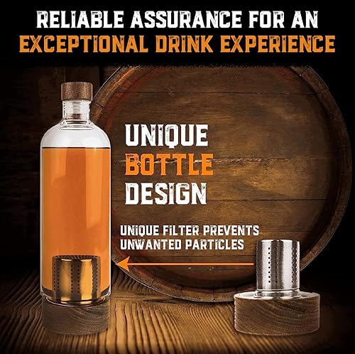 Miniatura 4 de Kit de fabricación de whisky de bricolaje, regalos para hombres, marido o hermano, kit de infusión de whisky para amantes del whisky, bourbon,