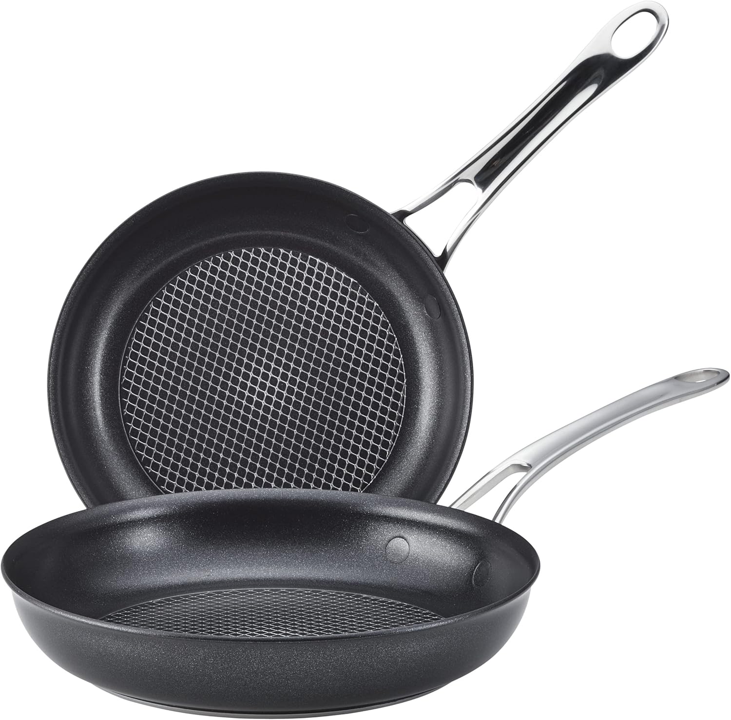 Anolon X Hybrid Nonstick Frying Pans / Skillet Set, 8.25