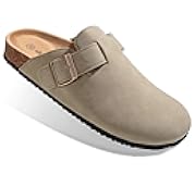 Comfort Clogs Slippers Sandals Nurse Work Shoes Unisex for Men Women with Cushioned Cork-Footbed