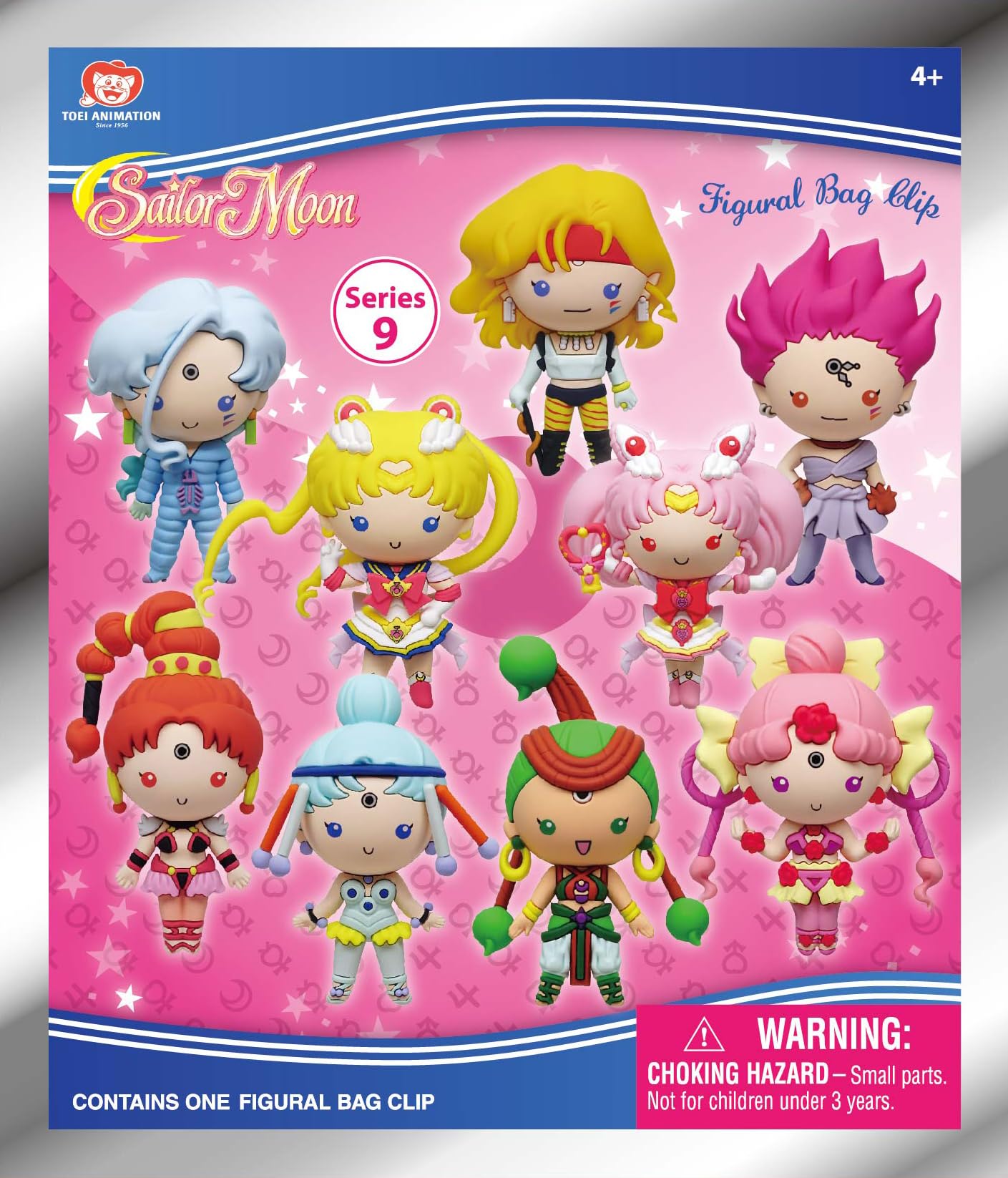 EOF-410 セーラームーン フィギュアバッグクリップ シリーズ9 24個入り Amazon.com: Sailor Moon Series 9 3D Foam Bag Clip - Monogram Int