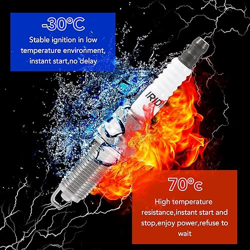 Miniatura 5 de 4 bujías de iridio dobles IFR6T-11 4589 compatibles con GS430 LX470 ES330 LS430 RX330 Sienna Camry RAV4 Supra Highlander GX470