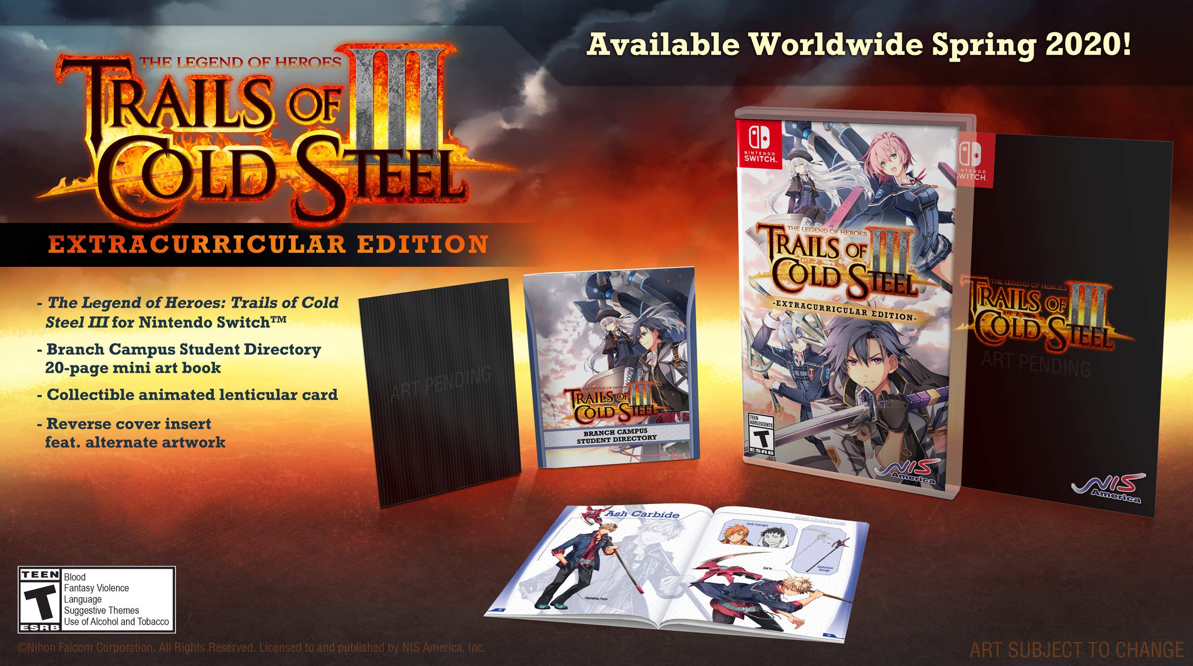 Amazon.com: The Legend of Heroes: Trails of Cold Steel III